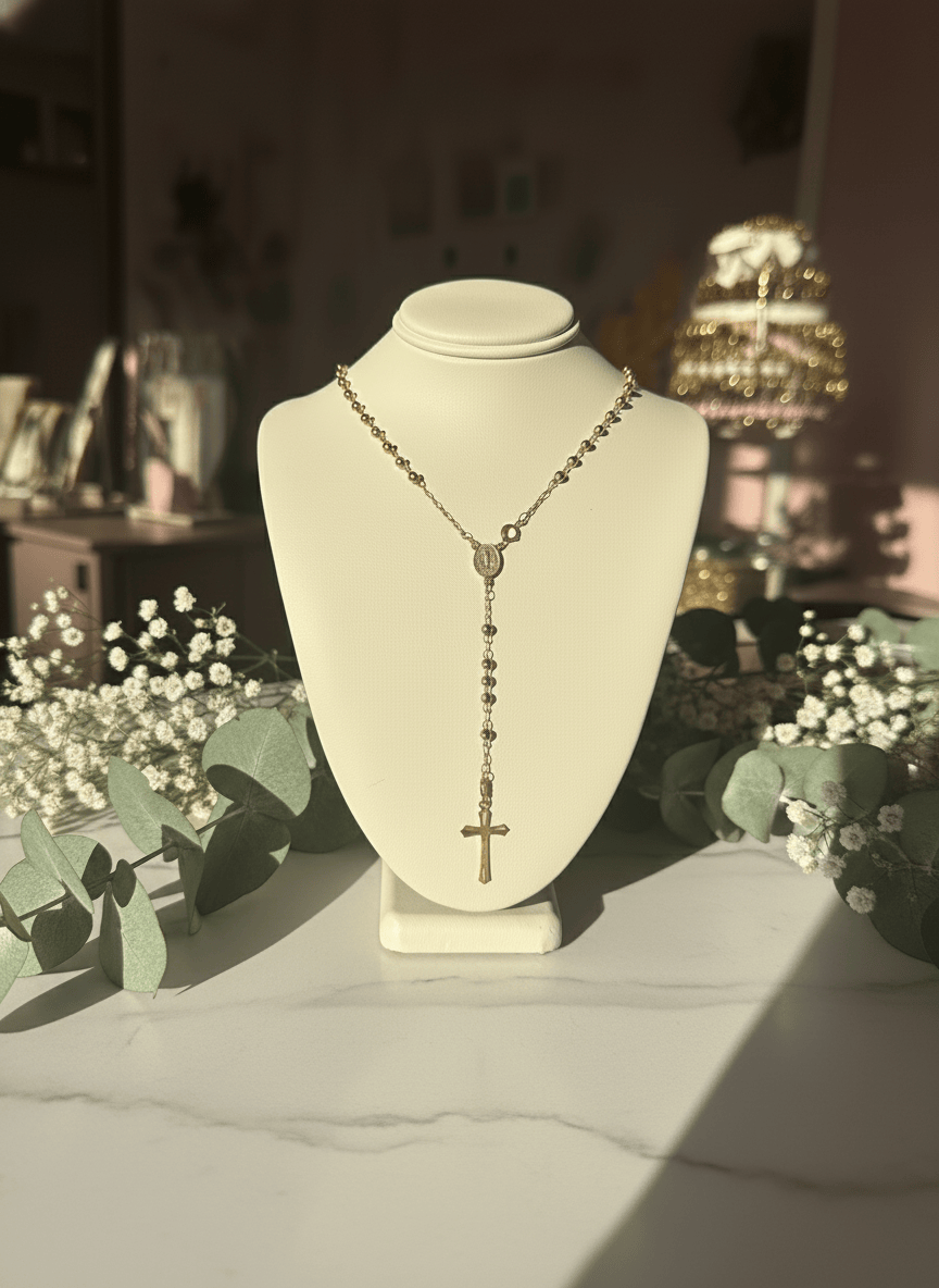 10k Bead Rosary