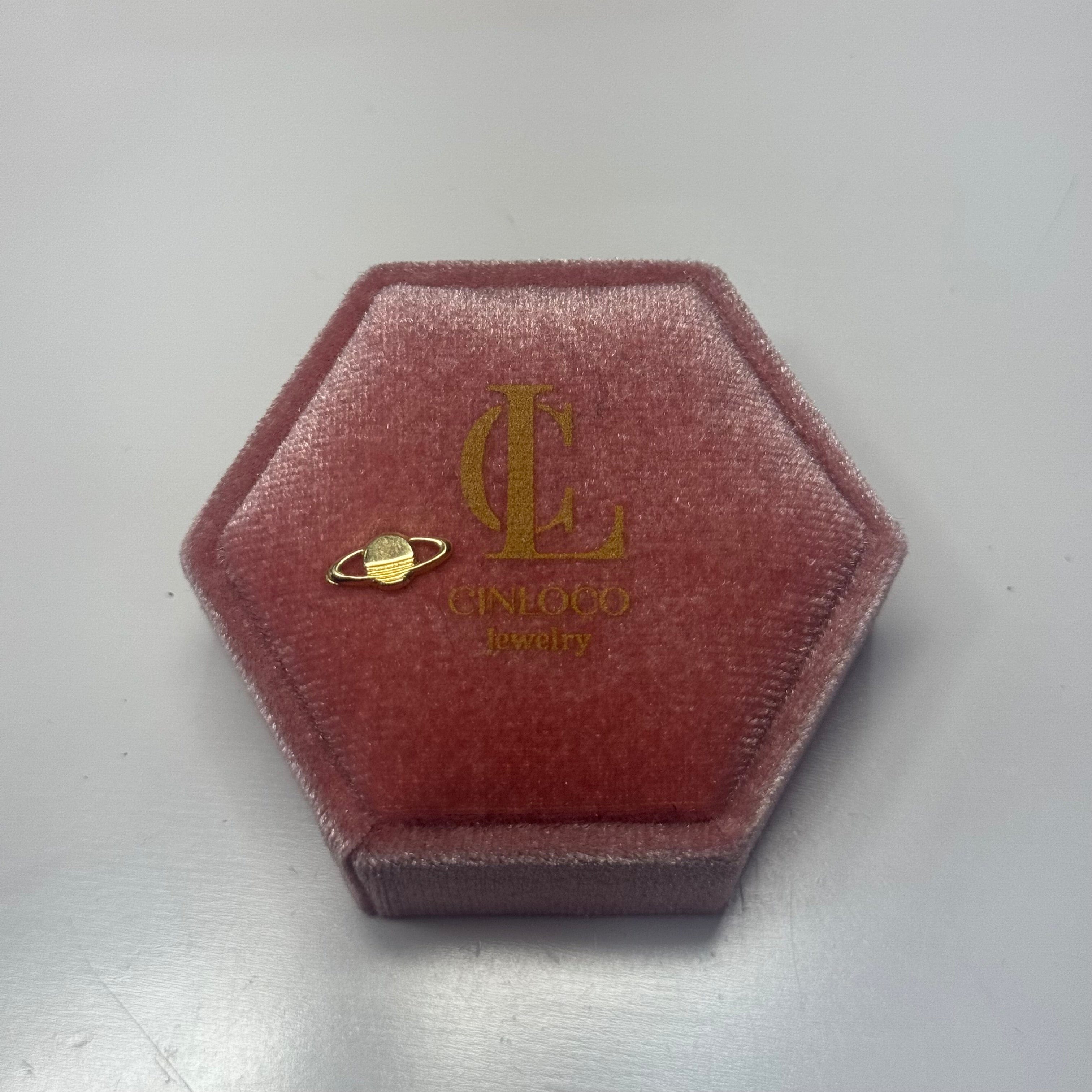 10k Connector Planet Charm - CinloCo