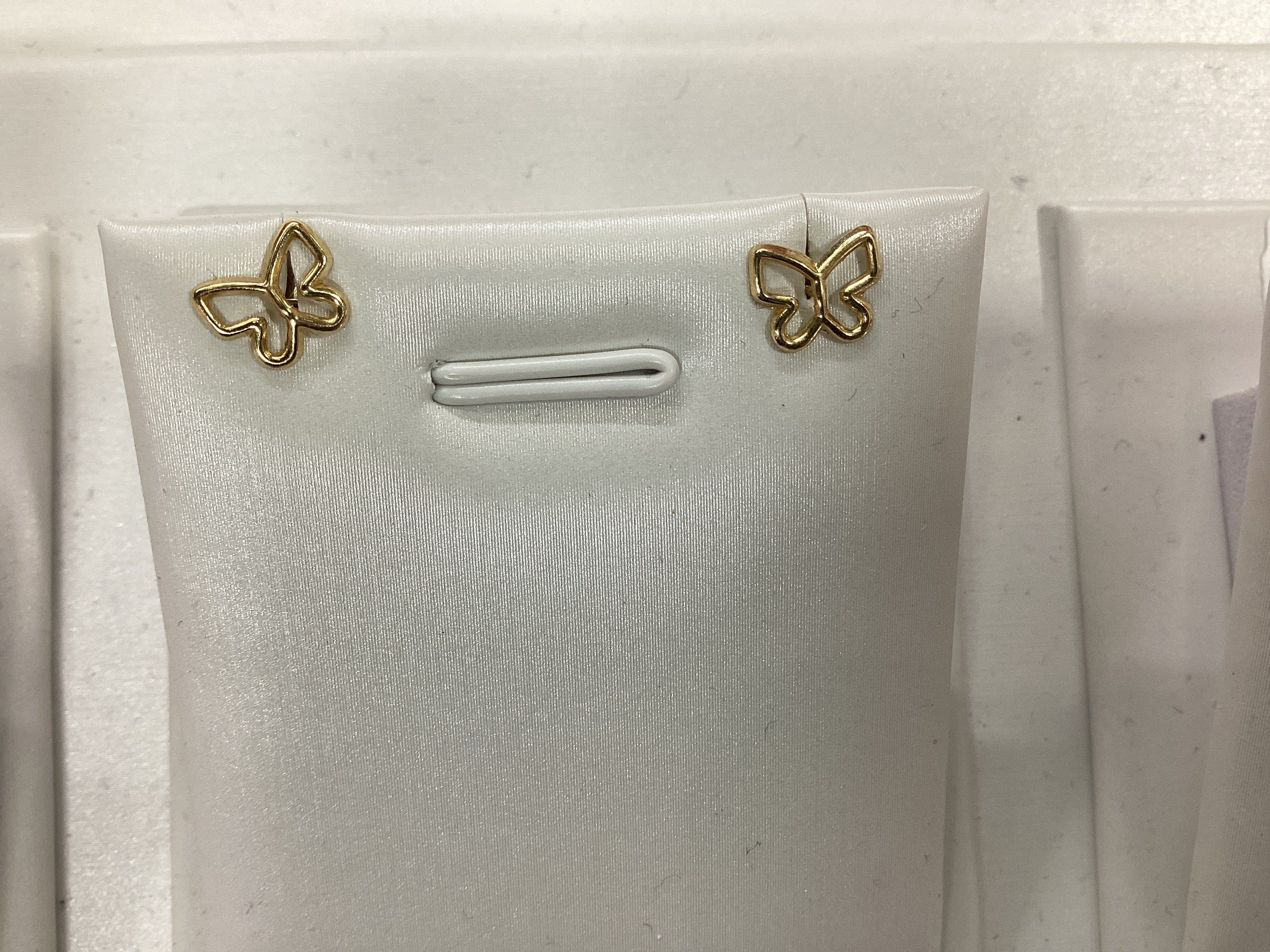 14k Butterfly Outline studs