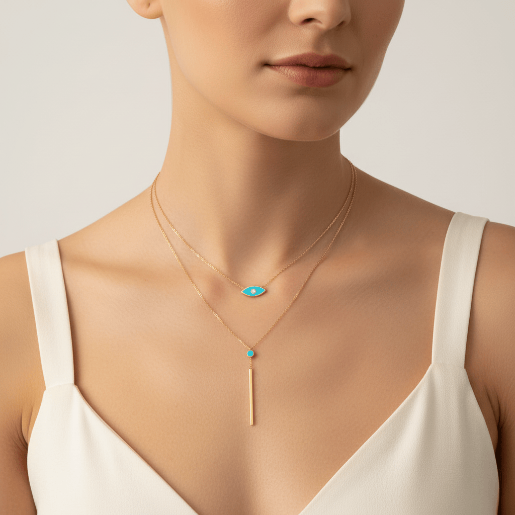 14k Cleopatra Necklace