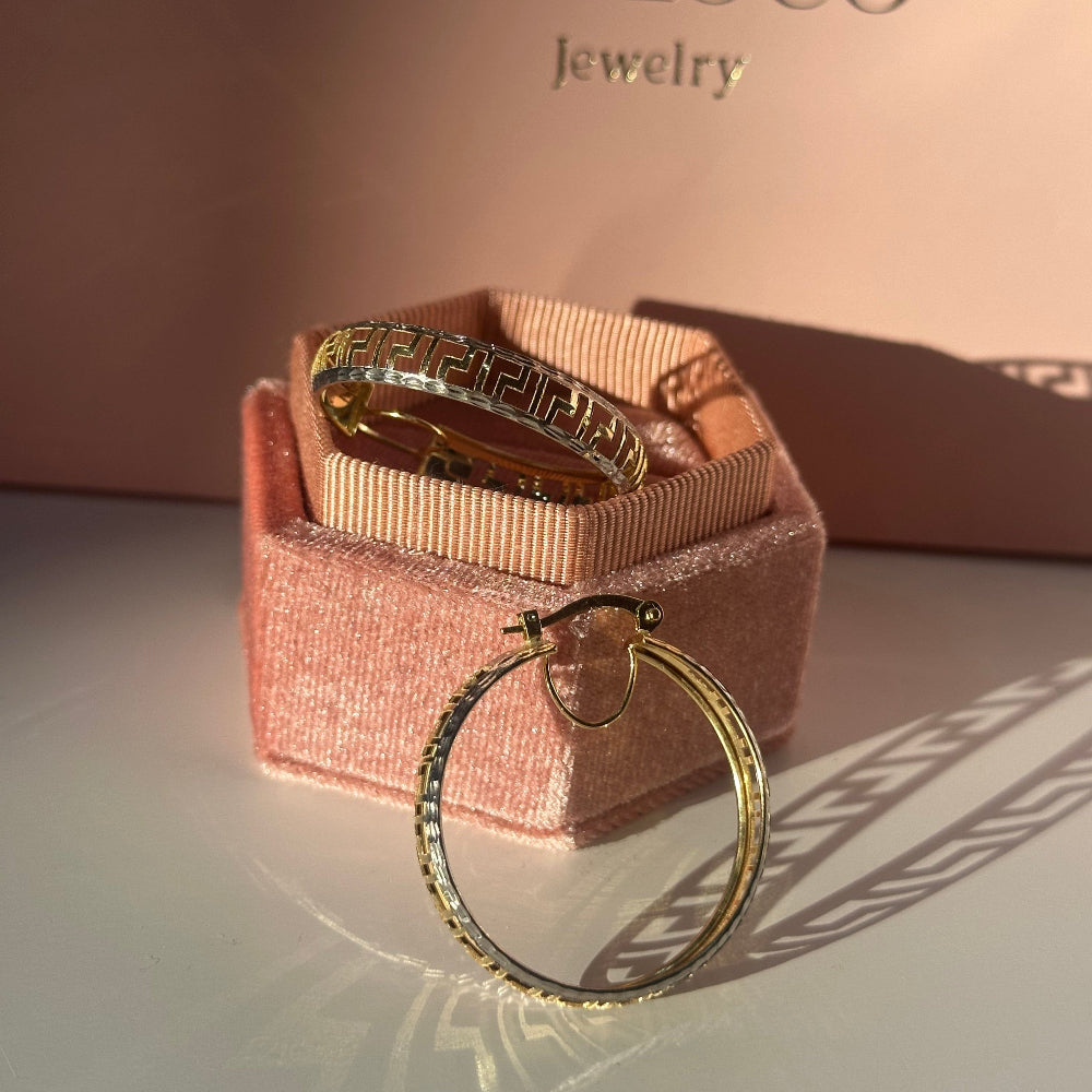 14k Fierce Hoops - CinloCo