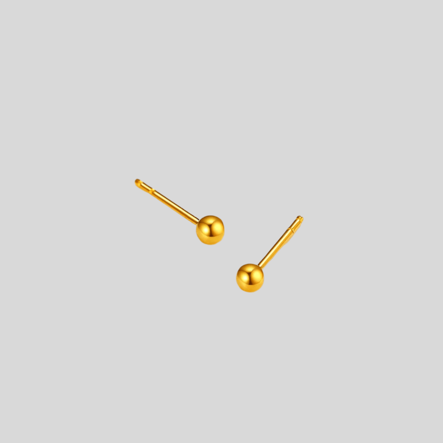 Baby Studs 18K Solid Gold - CinloCo