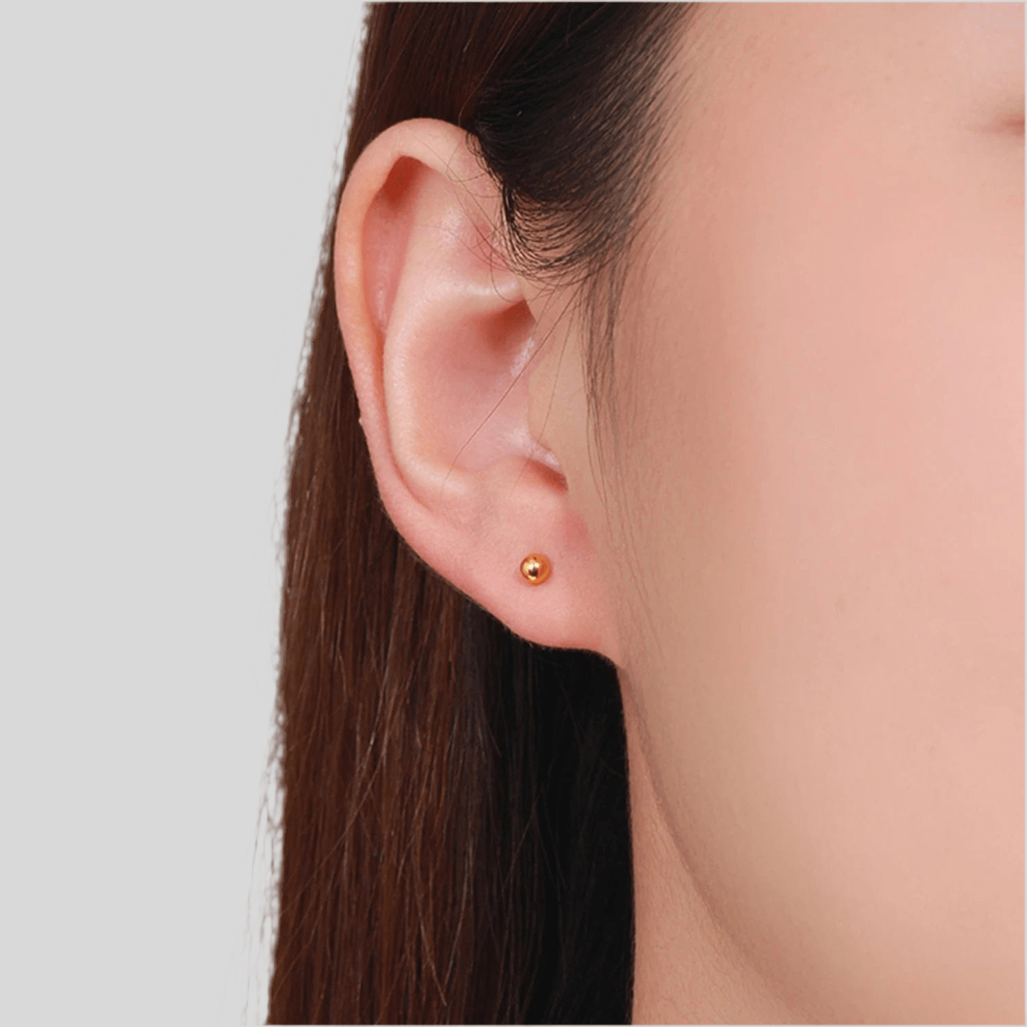 Baby Studs 18K Solid Gold - CinloCo