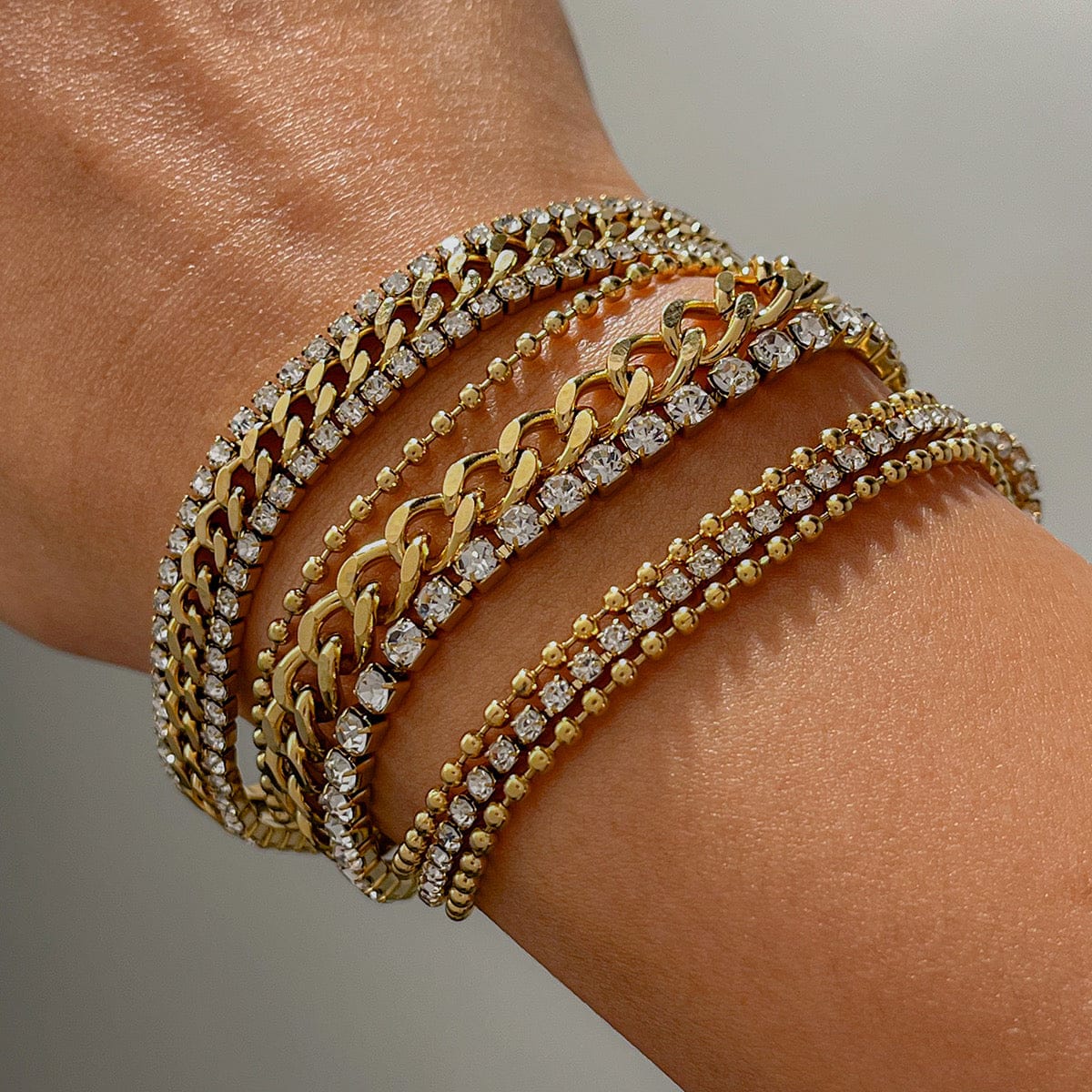 Braided Tennis Bracelet