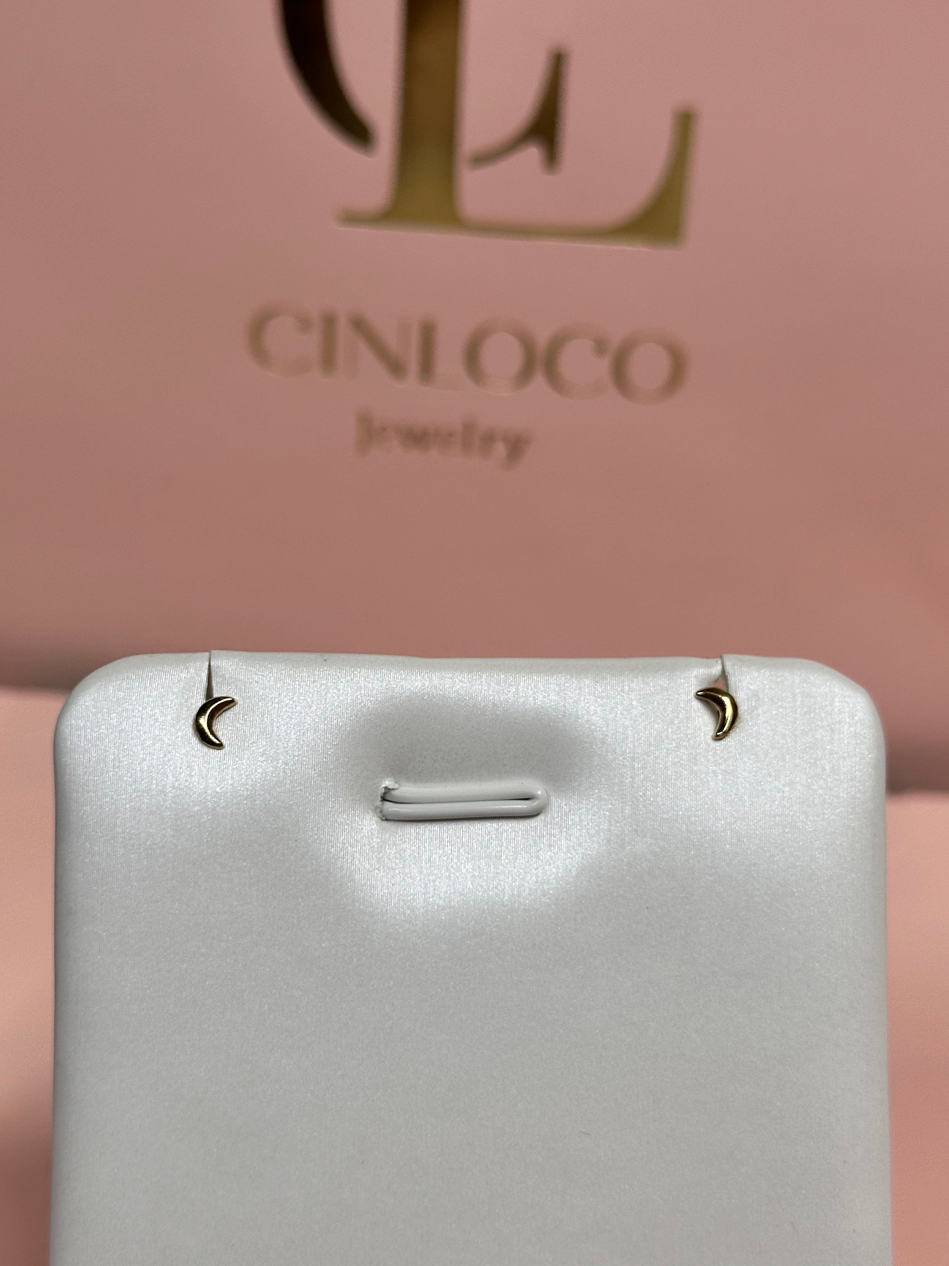 10k Solid Gold Screw Back Studs - CinloCo