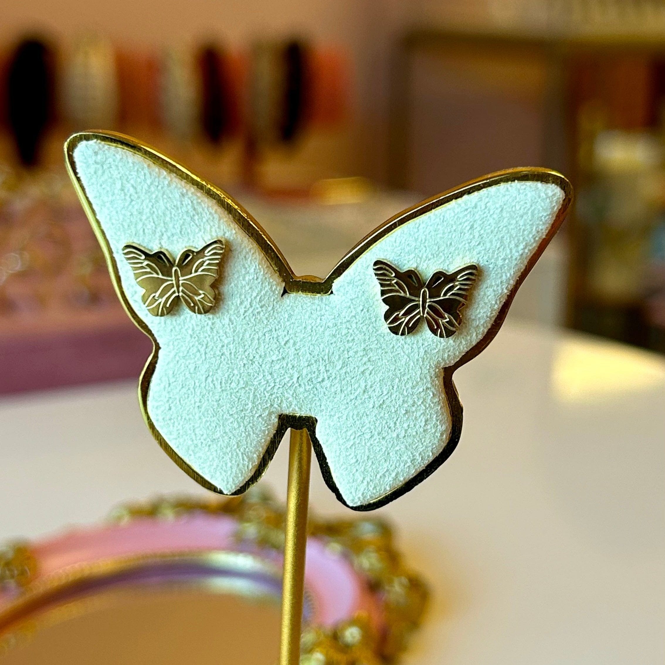 Adele Butterfly Studs - CinloCo