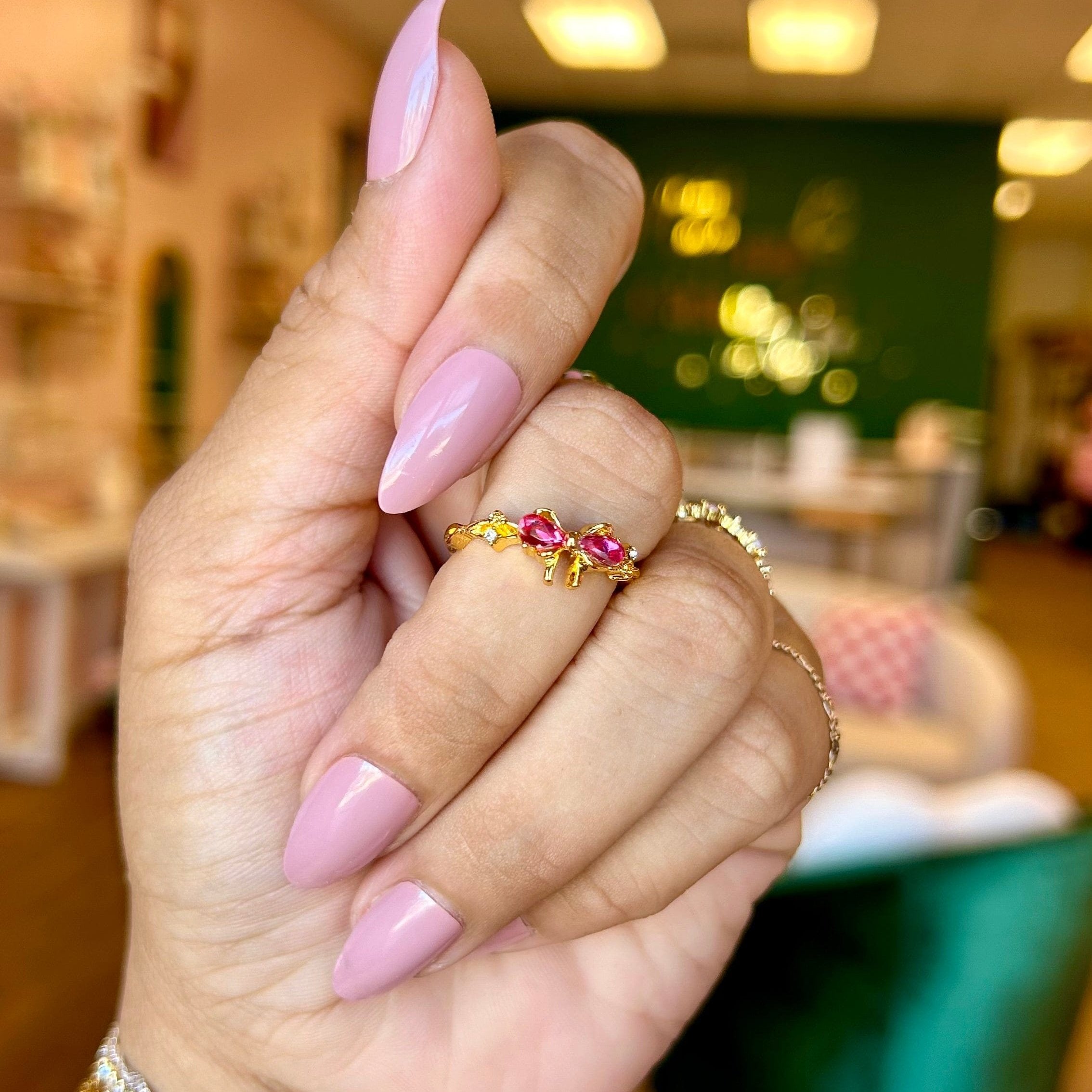 Dreamy Bow Ring - CinloCo