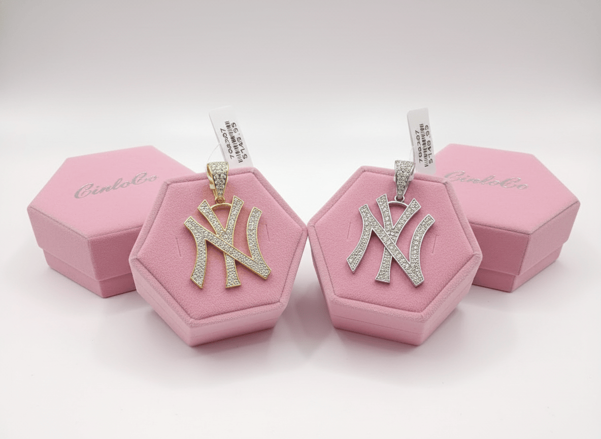 Bling out NY pendent