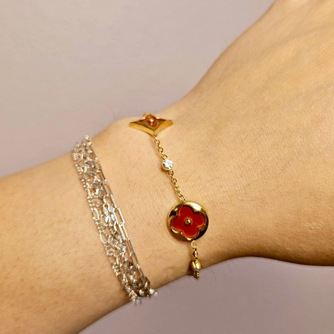 Red Cherry Blossom Gold - CinloCo
