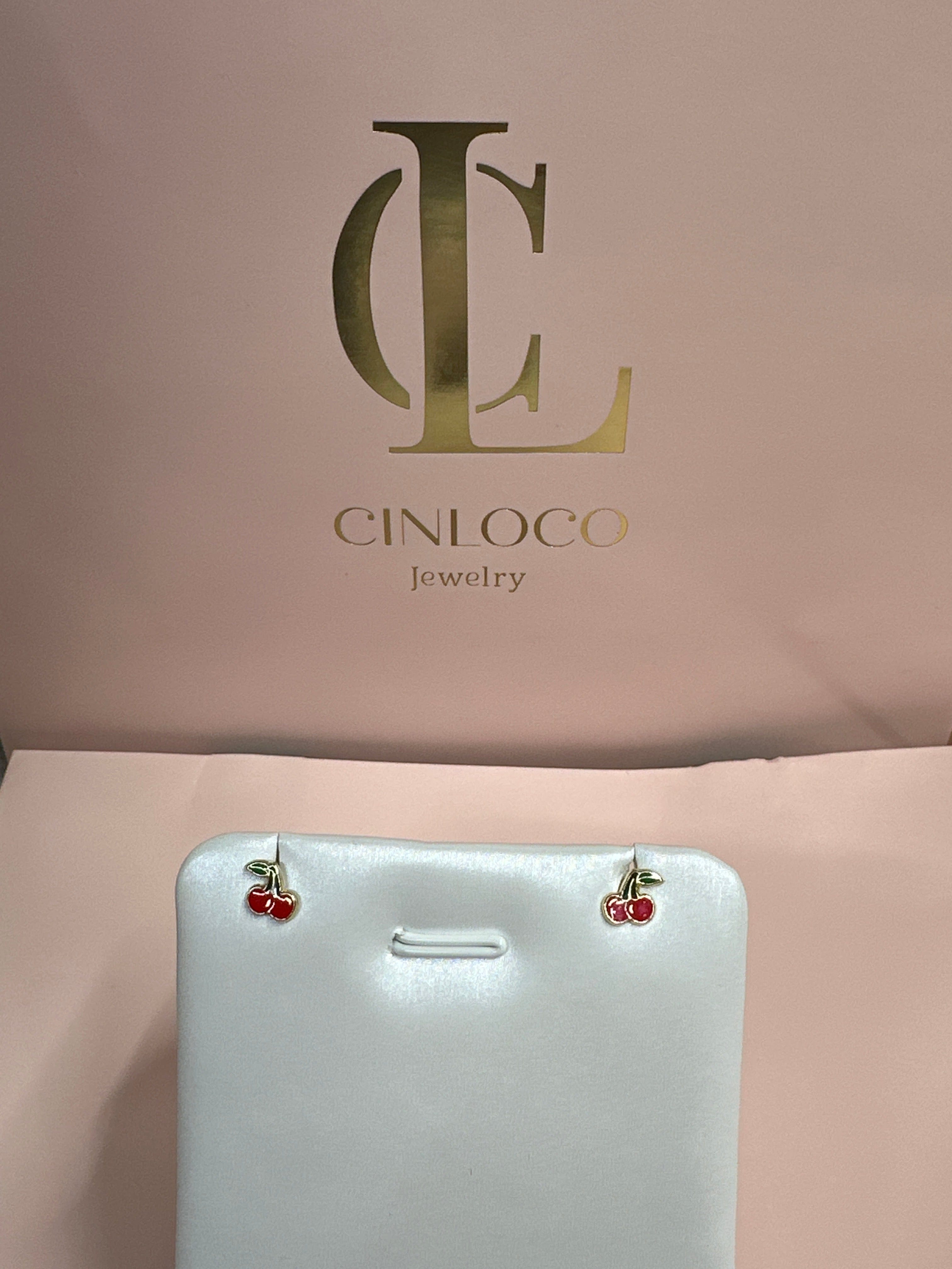 Solid Gold Screw Back Studs - CinloCo