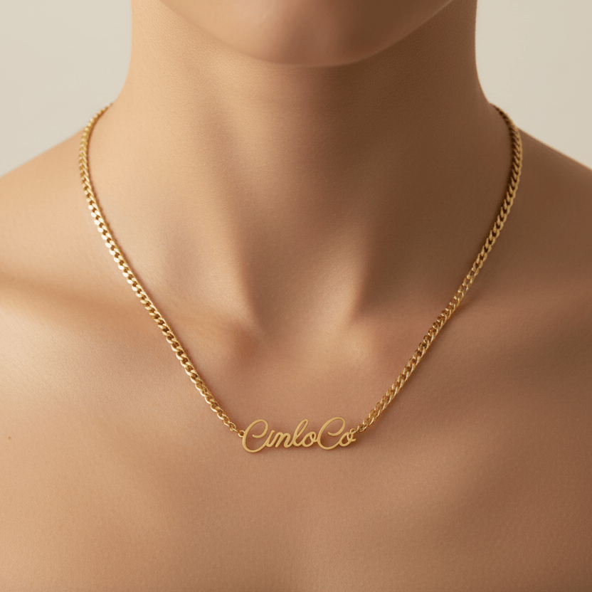 Customizable Cuban Name Necklace