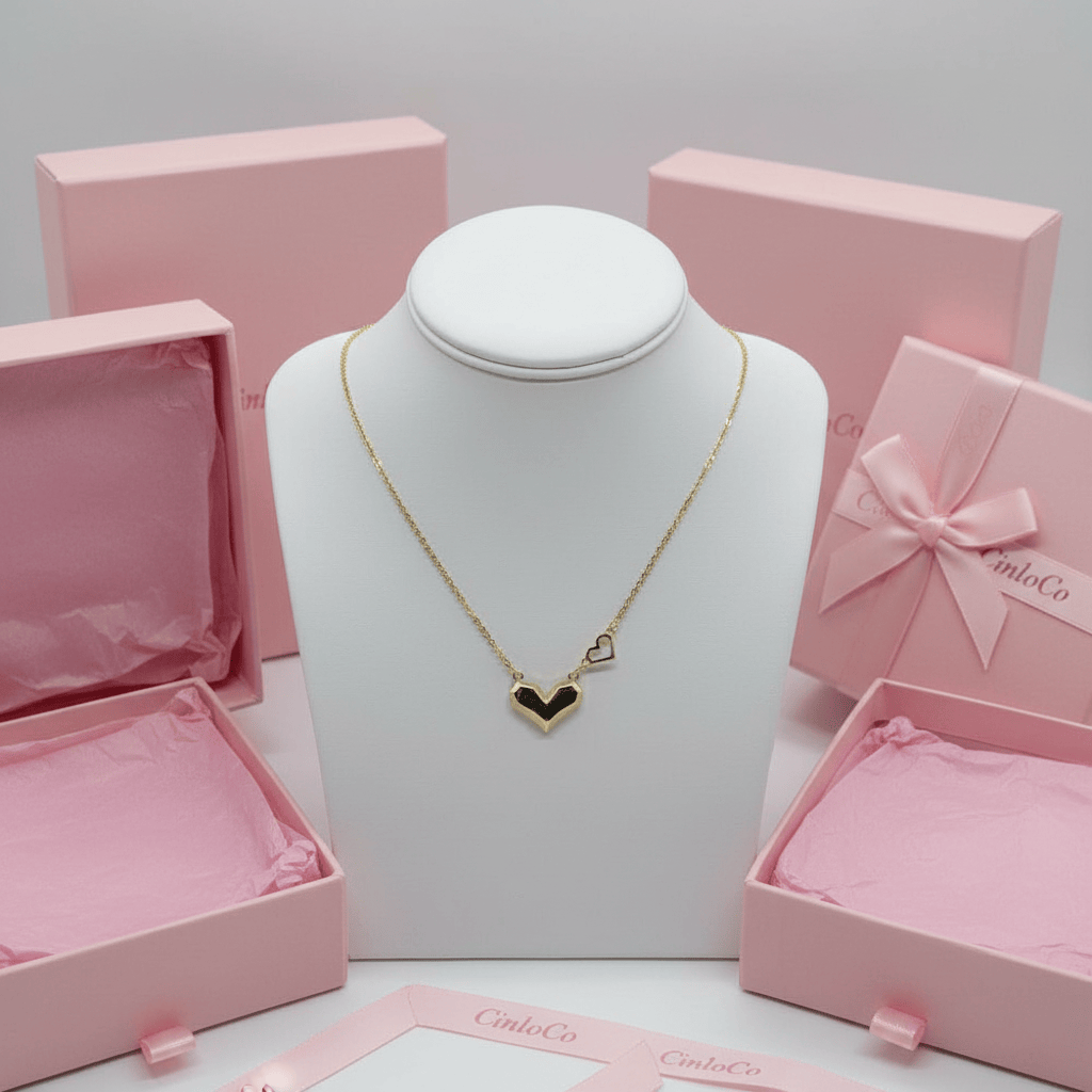 Double Heart Necklace