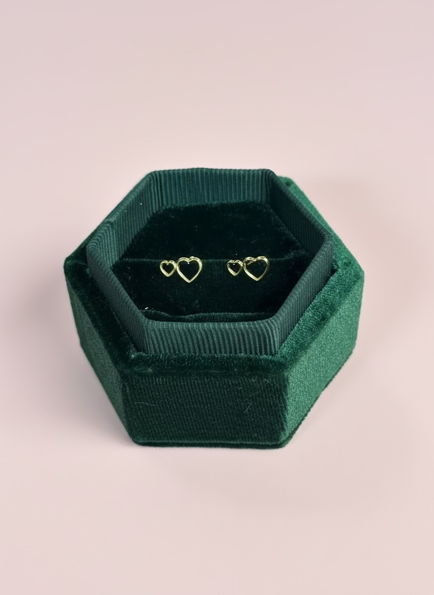 Solid Gold Screw Back Studs