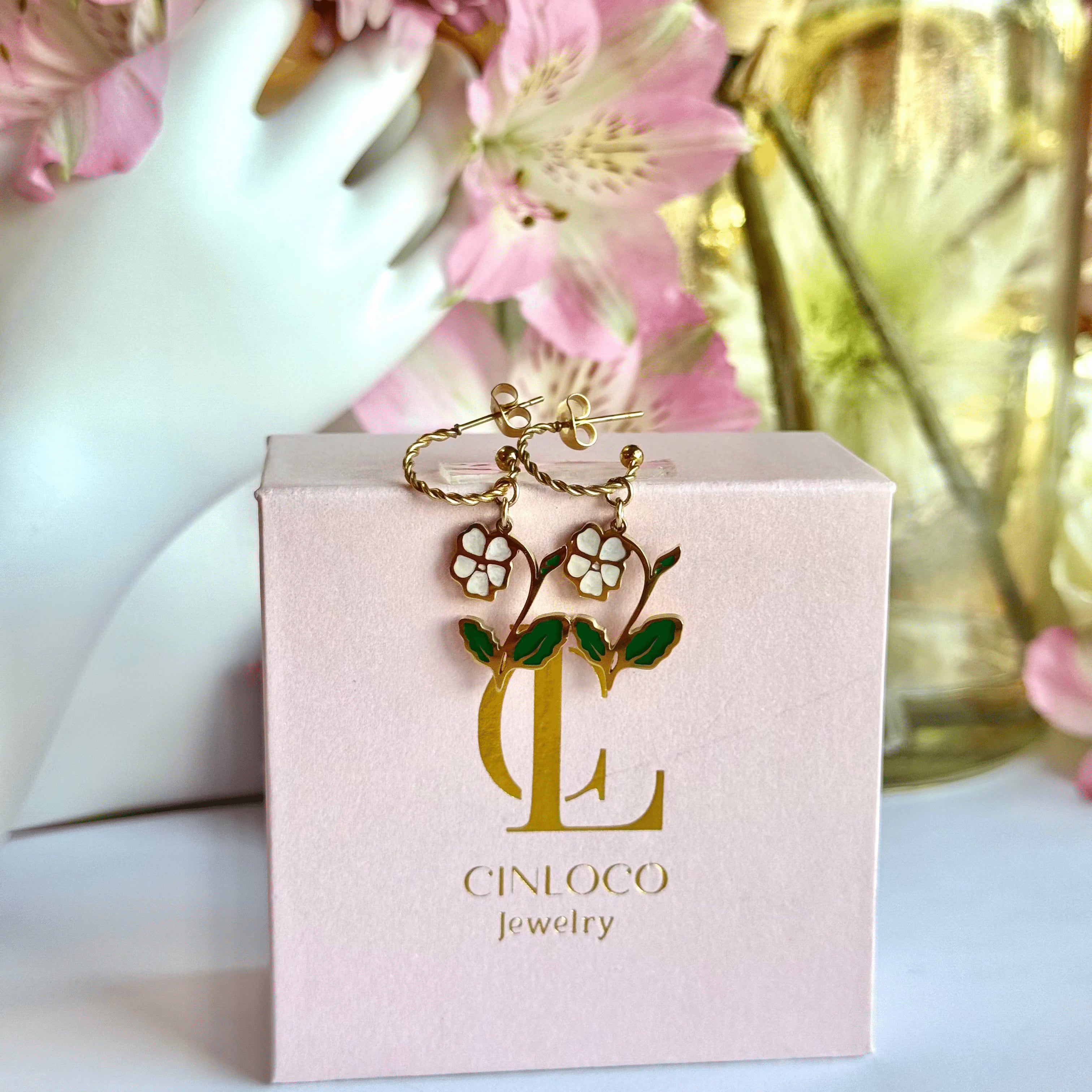 Florecita Earrings - CinloCo