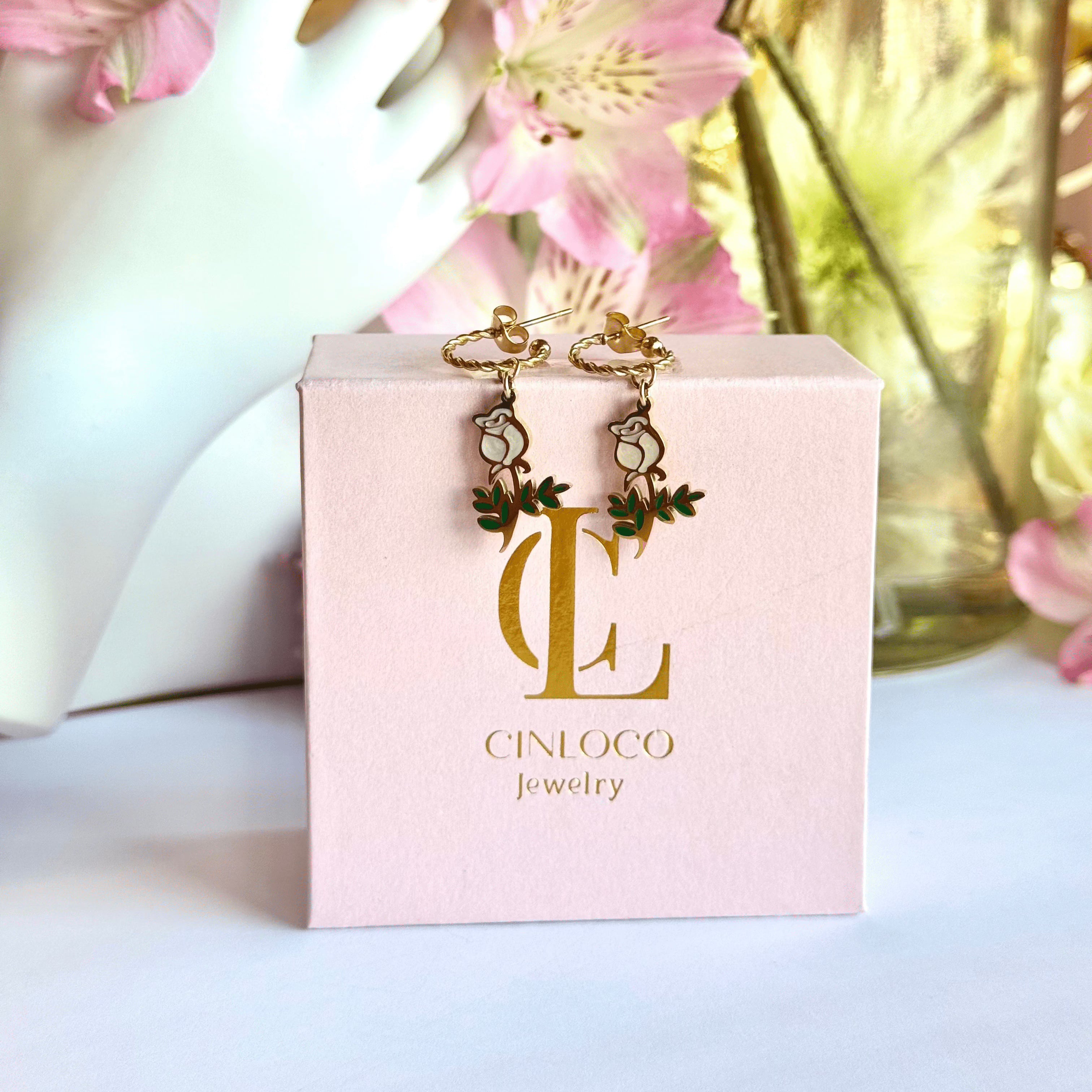 Florecita Earrings - CinloCo