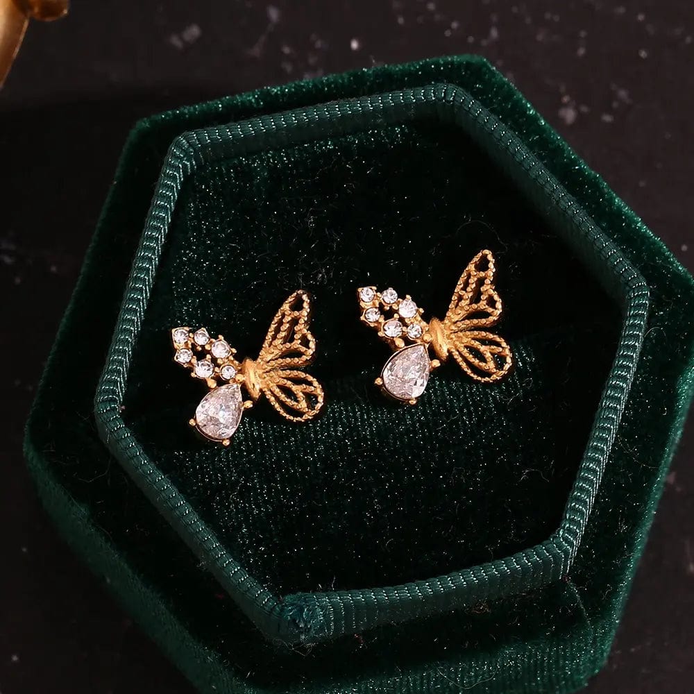 Valerie Butterfly Earrings - CinloCo