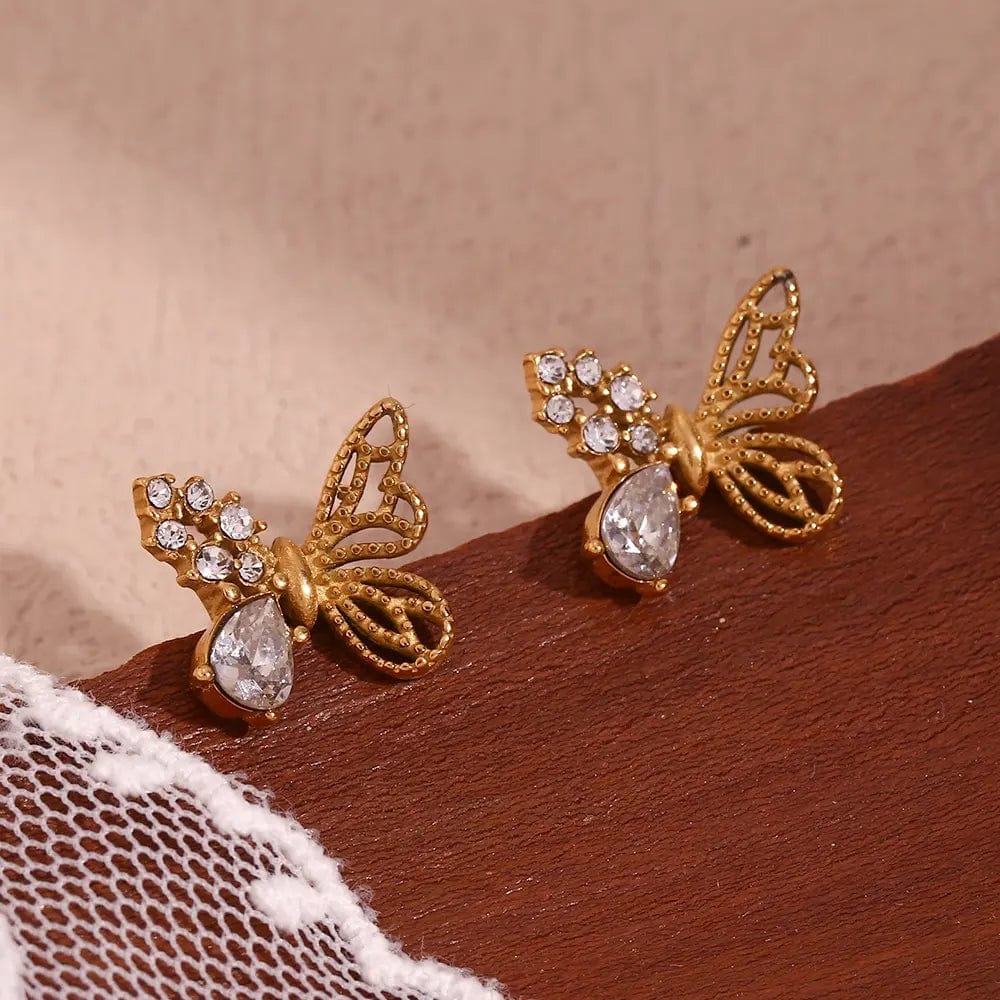 Valerie Butterfly Earrings - CinloCo
