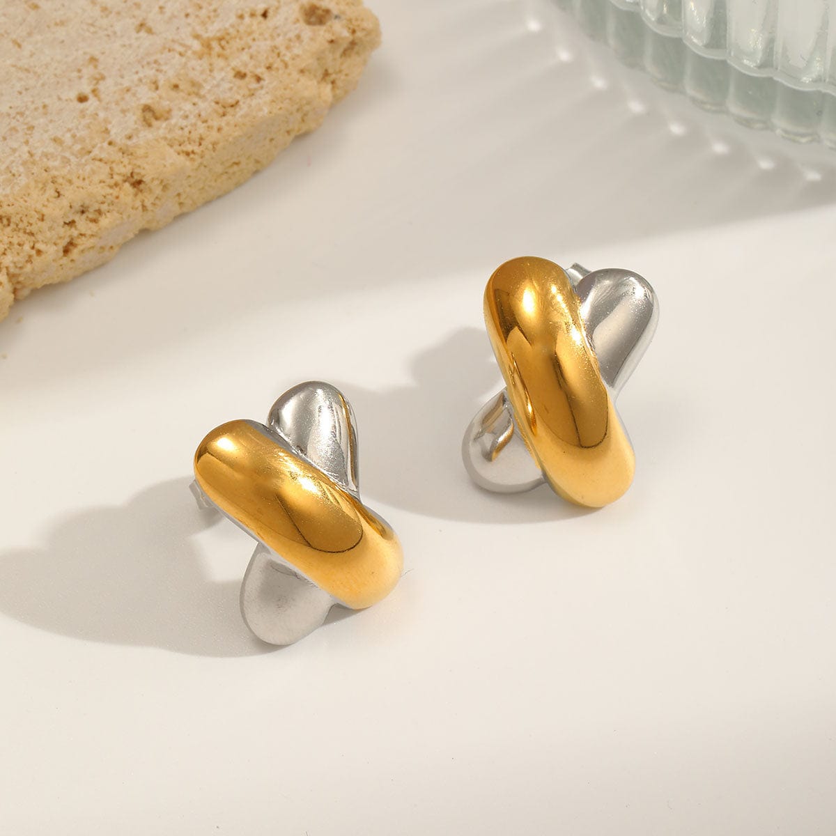 X Marked The Spot Earrings - CinloCo