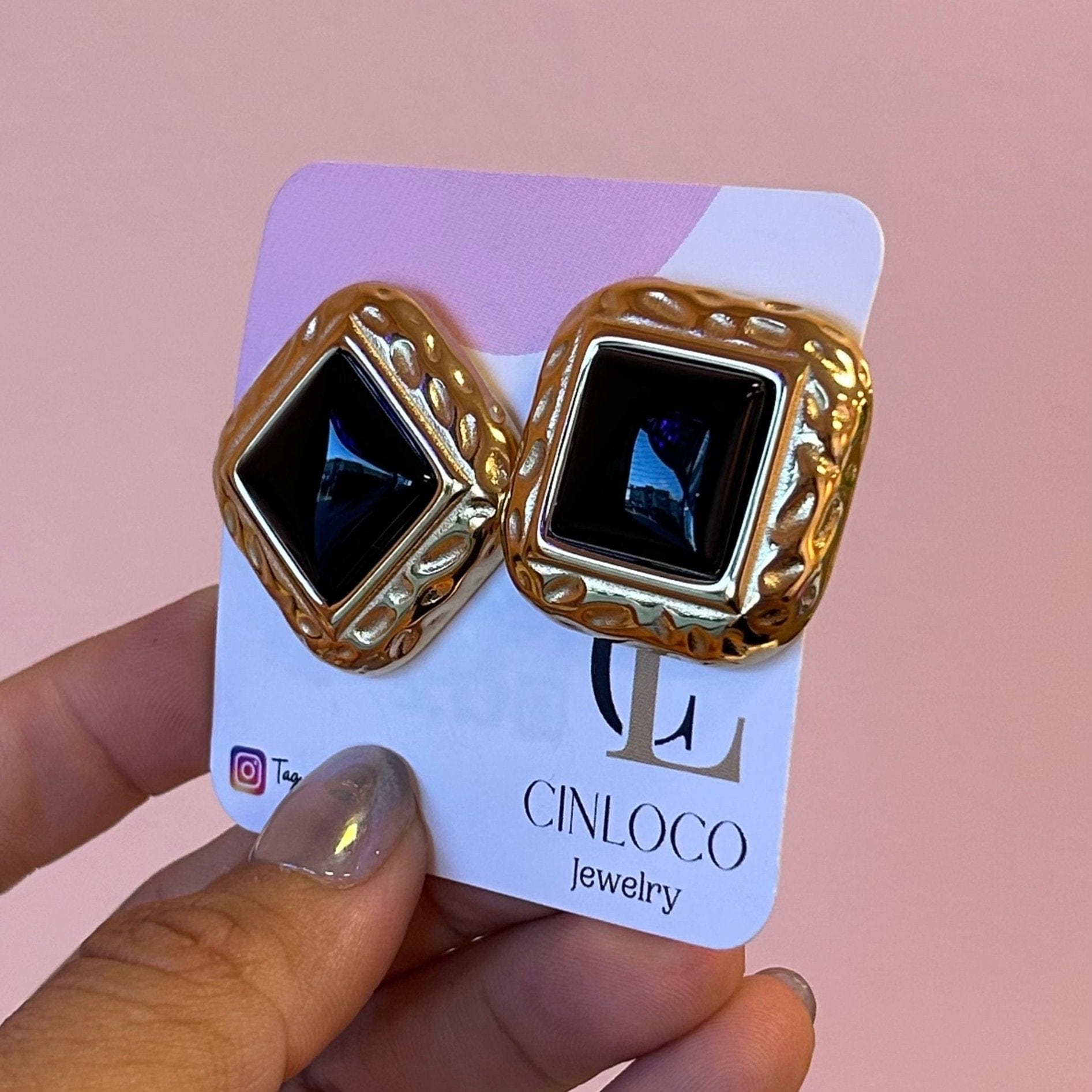 Alma Vintage Studs - CinloCo
