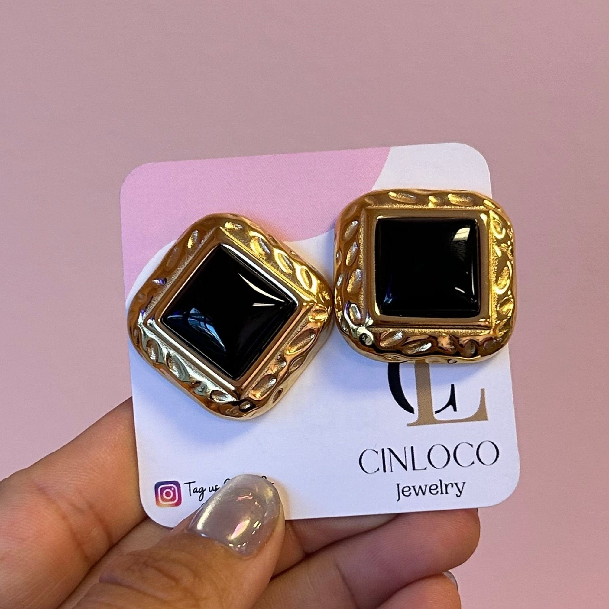 Alma Vintage Studs - CinloCo