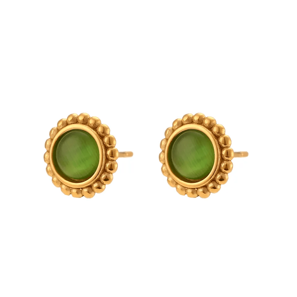 Sunflower Stud Earrings - CinloCo