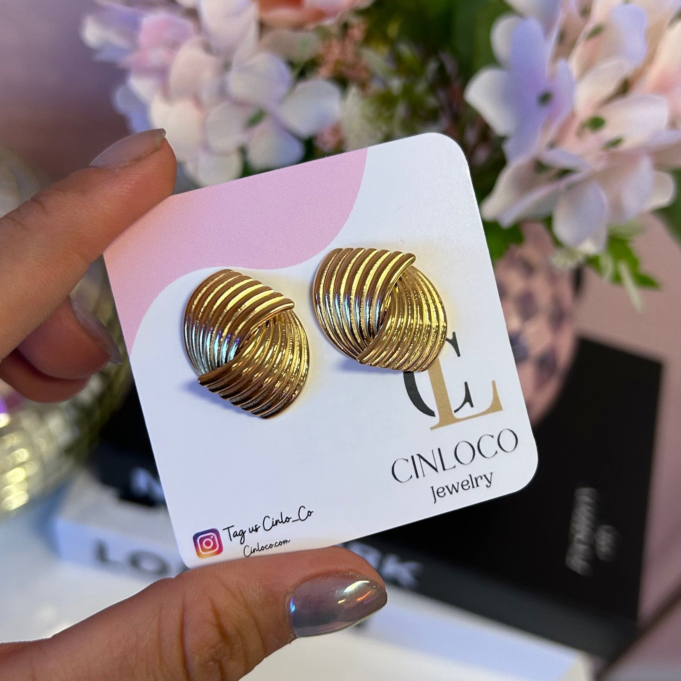 Twister Vintage Studs - CinloCo