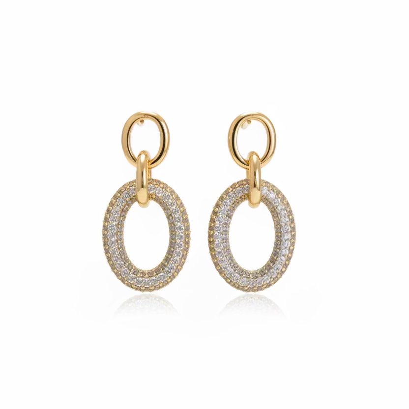 Golden O Earrings - CinloCo