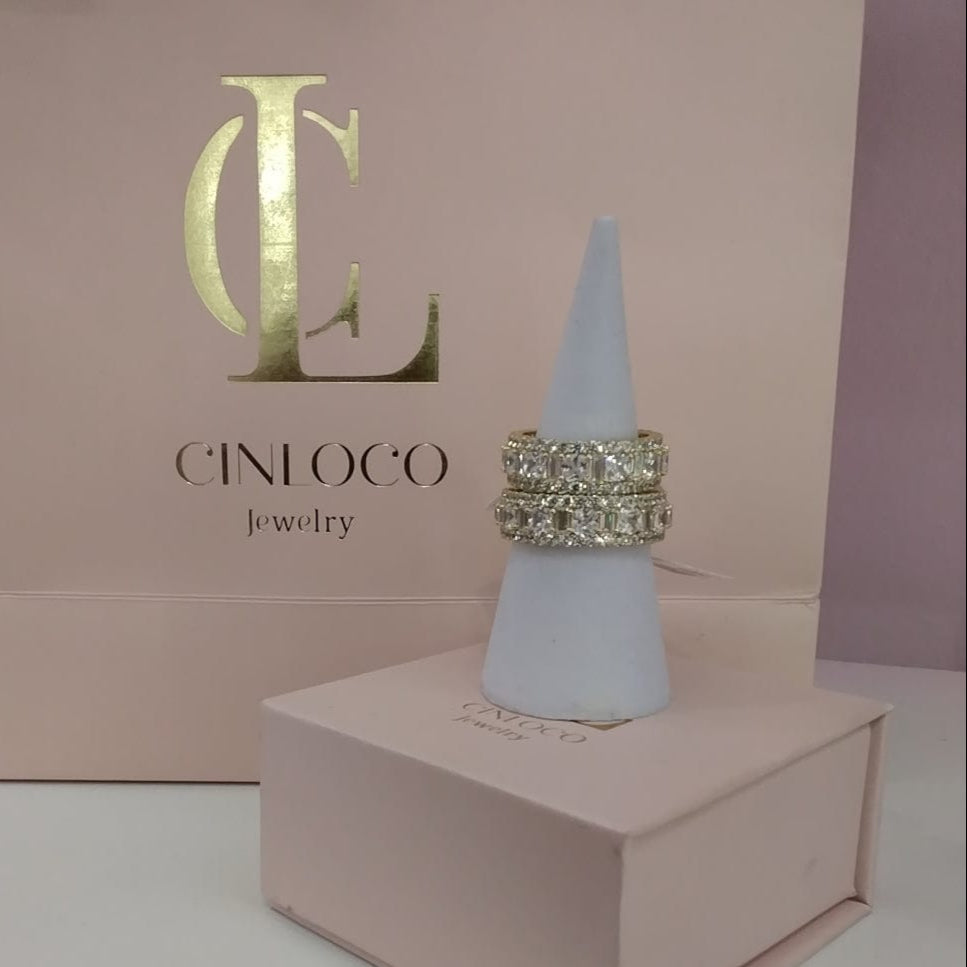 Elsa Iced Out Ring - CinloCo