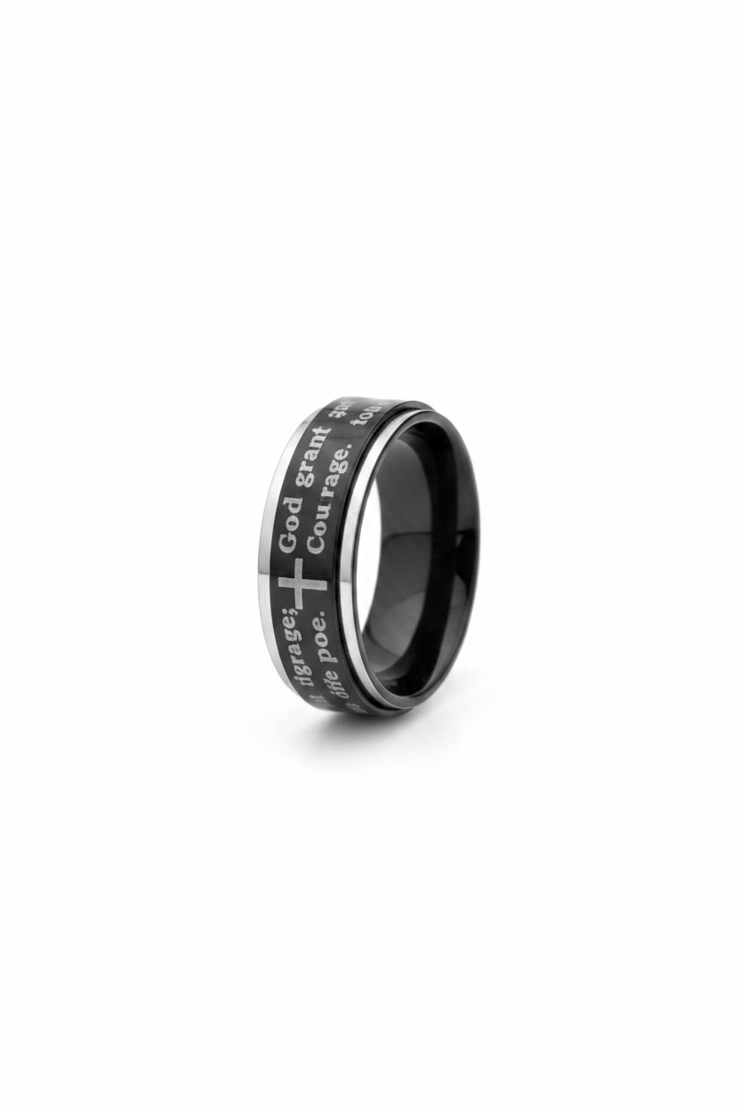Faith Spinner Ring