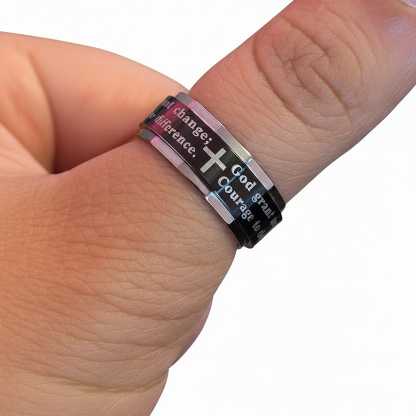 Faith Spinner Ring