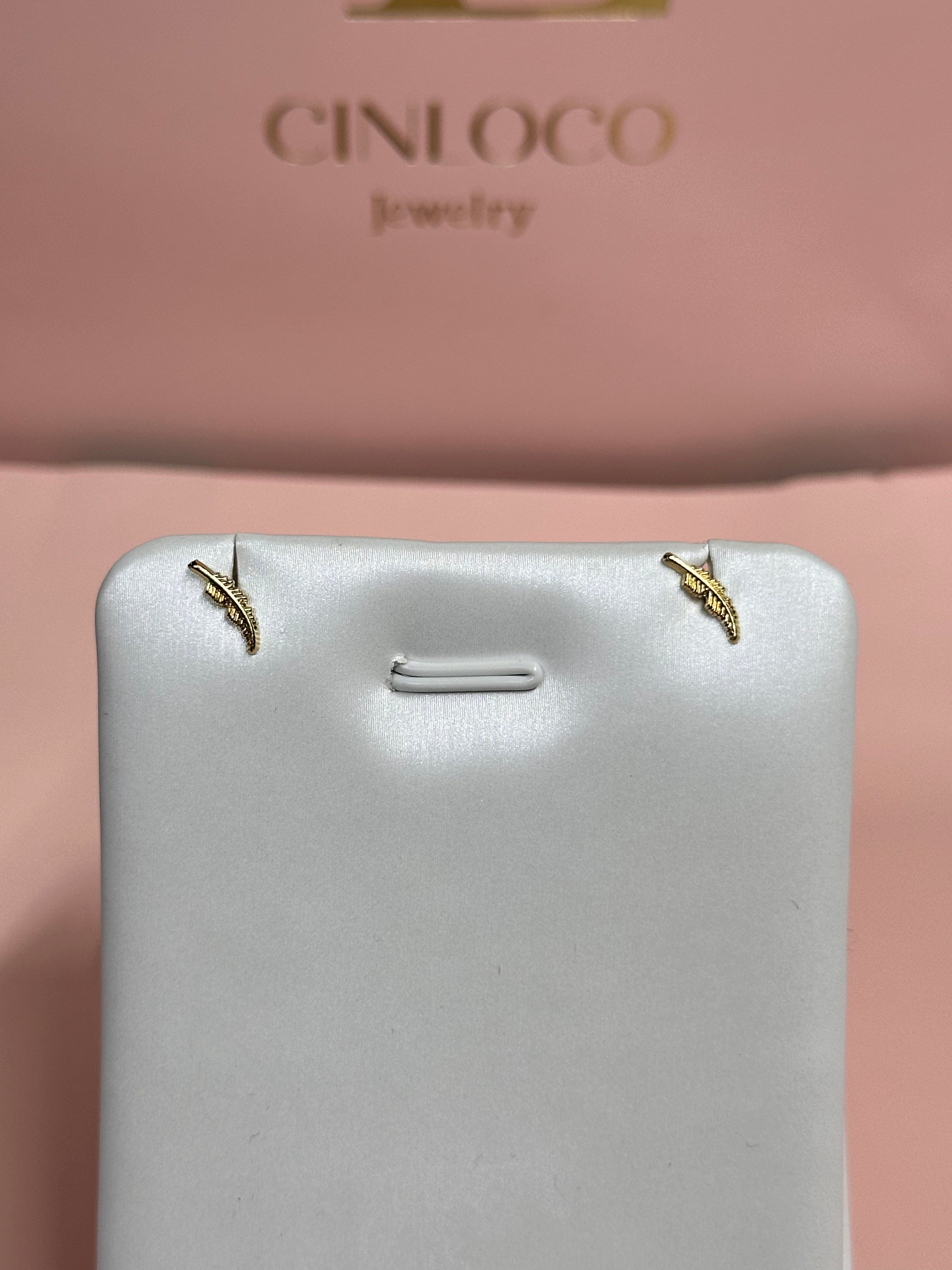 10k Solid Gold Screw Back Studs - CinloCo