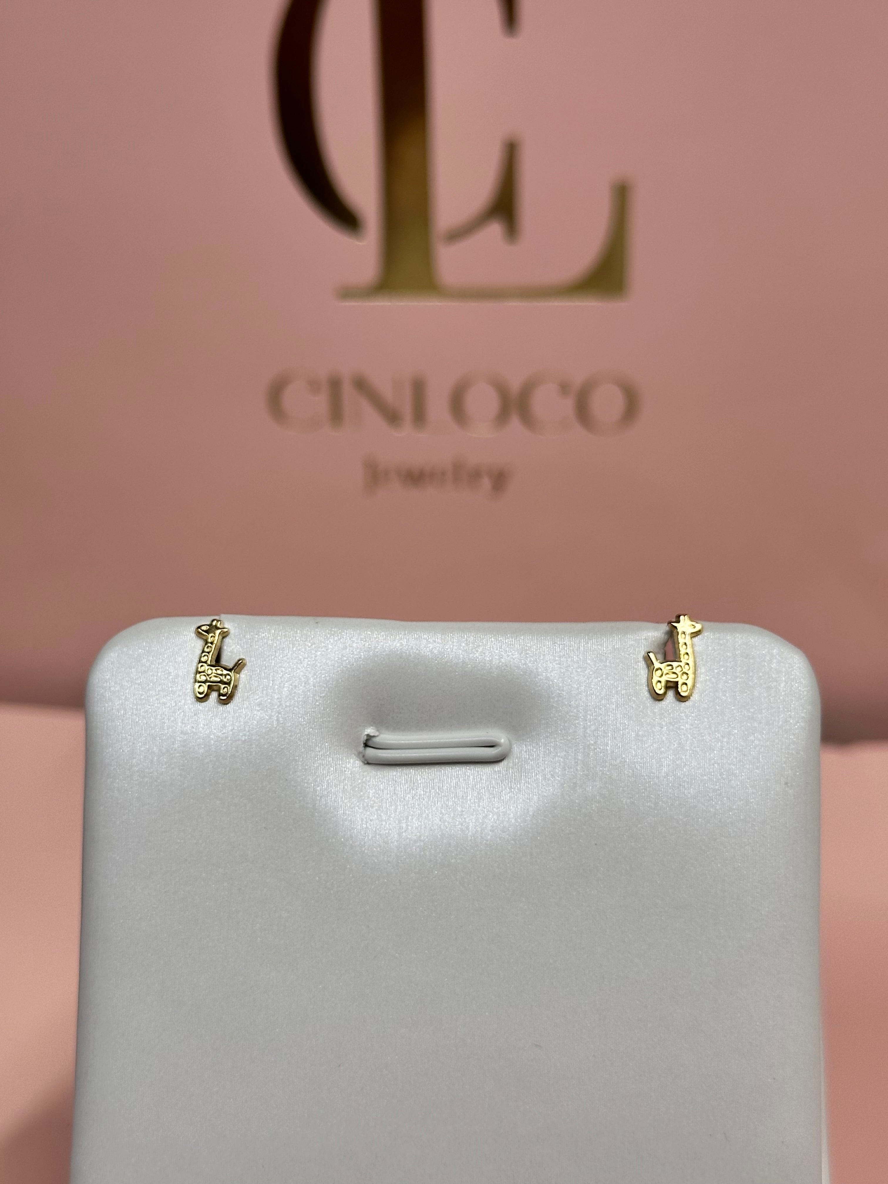 10k Solid Gold Screw Back Studs - CinloCo