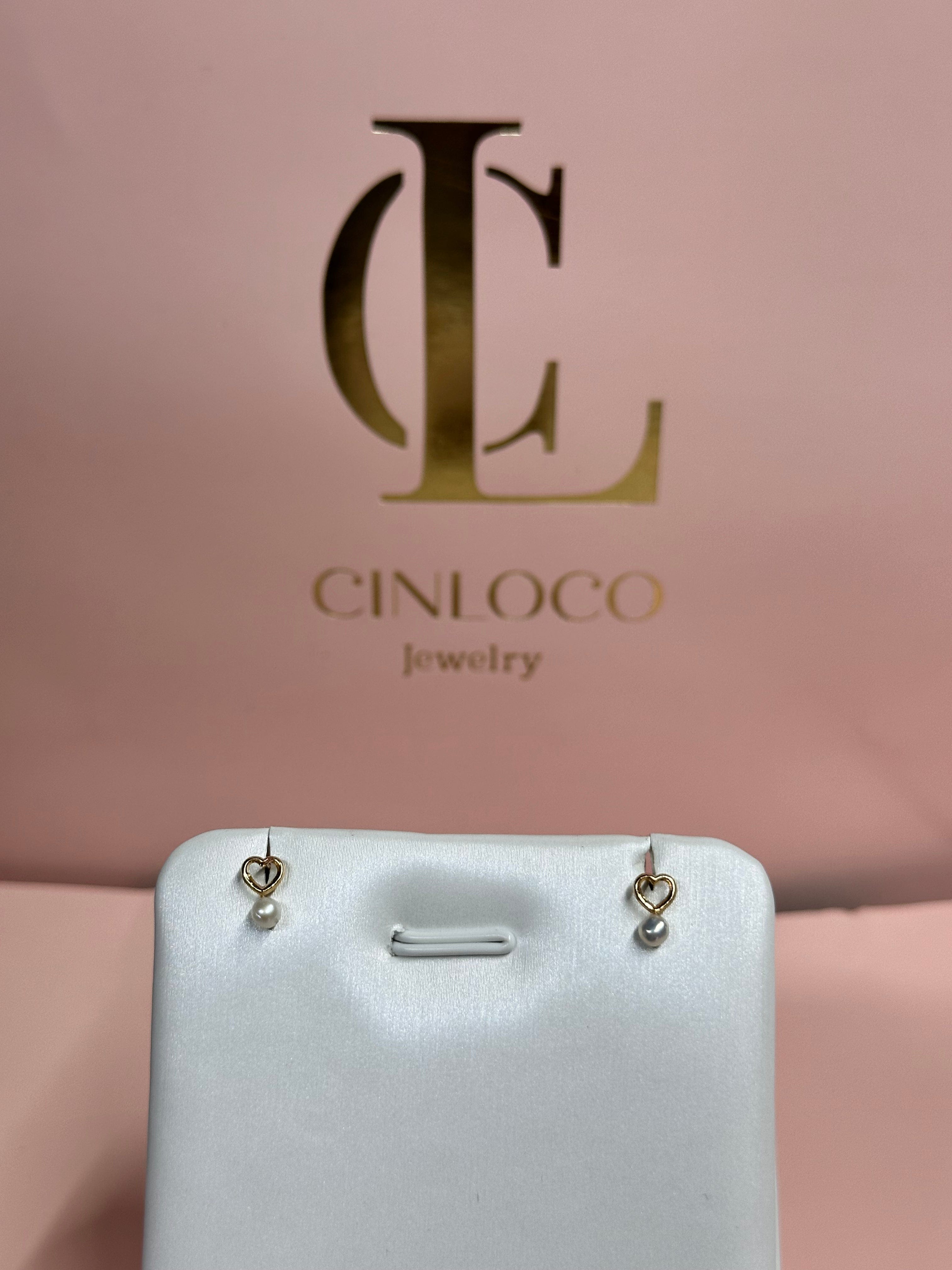 Solid Gold Screw Back Studs - CinloCo