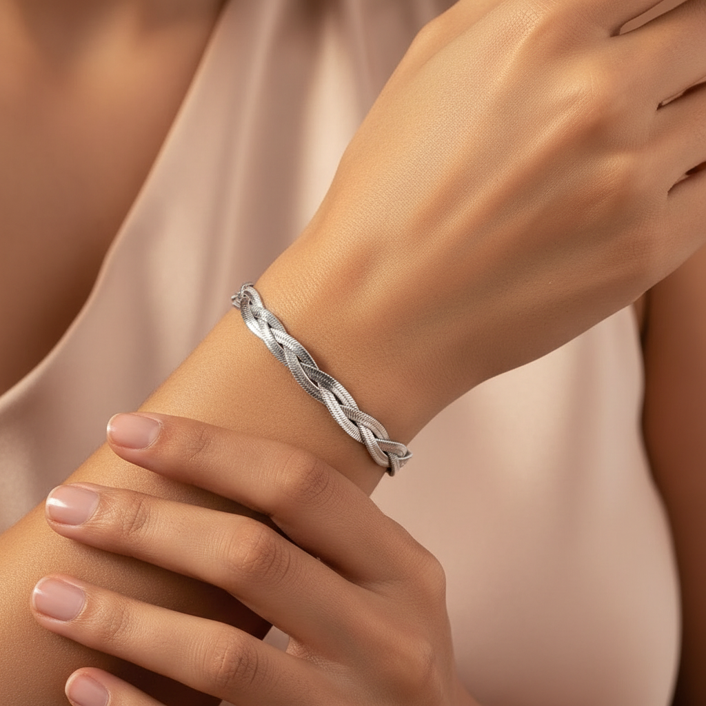 Herringbone Twist Bracelets