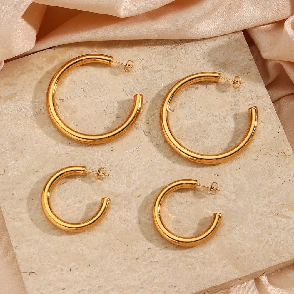 Liz Hoop Earrings - CinloCo