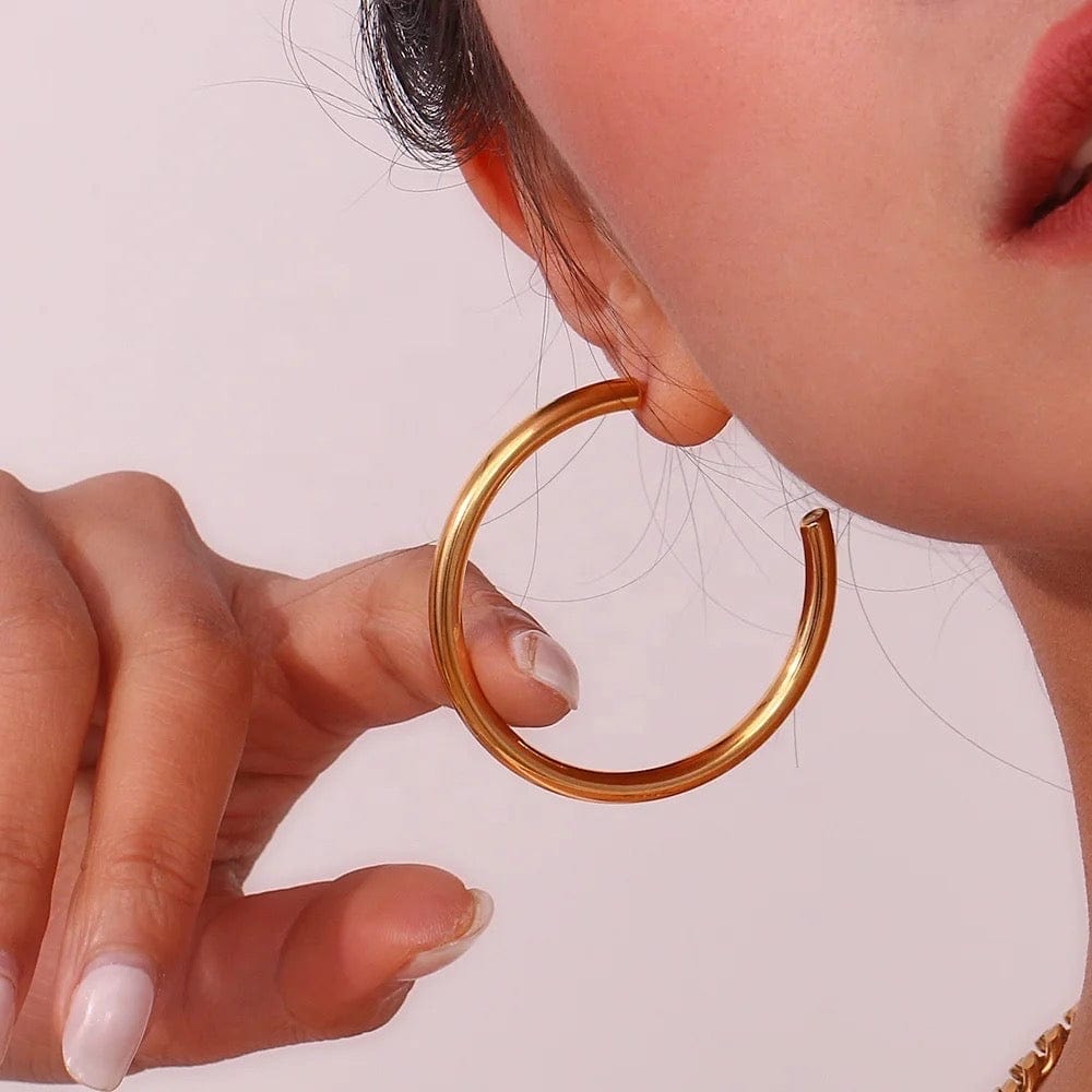 Liz Hoop Earrings - CinloCo