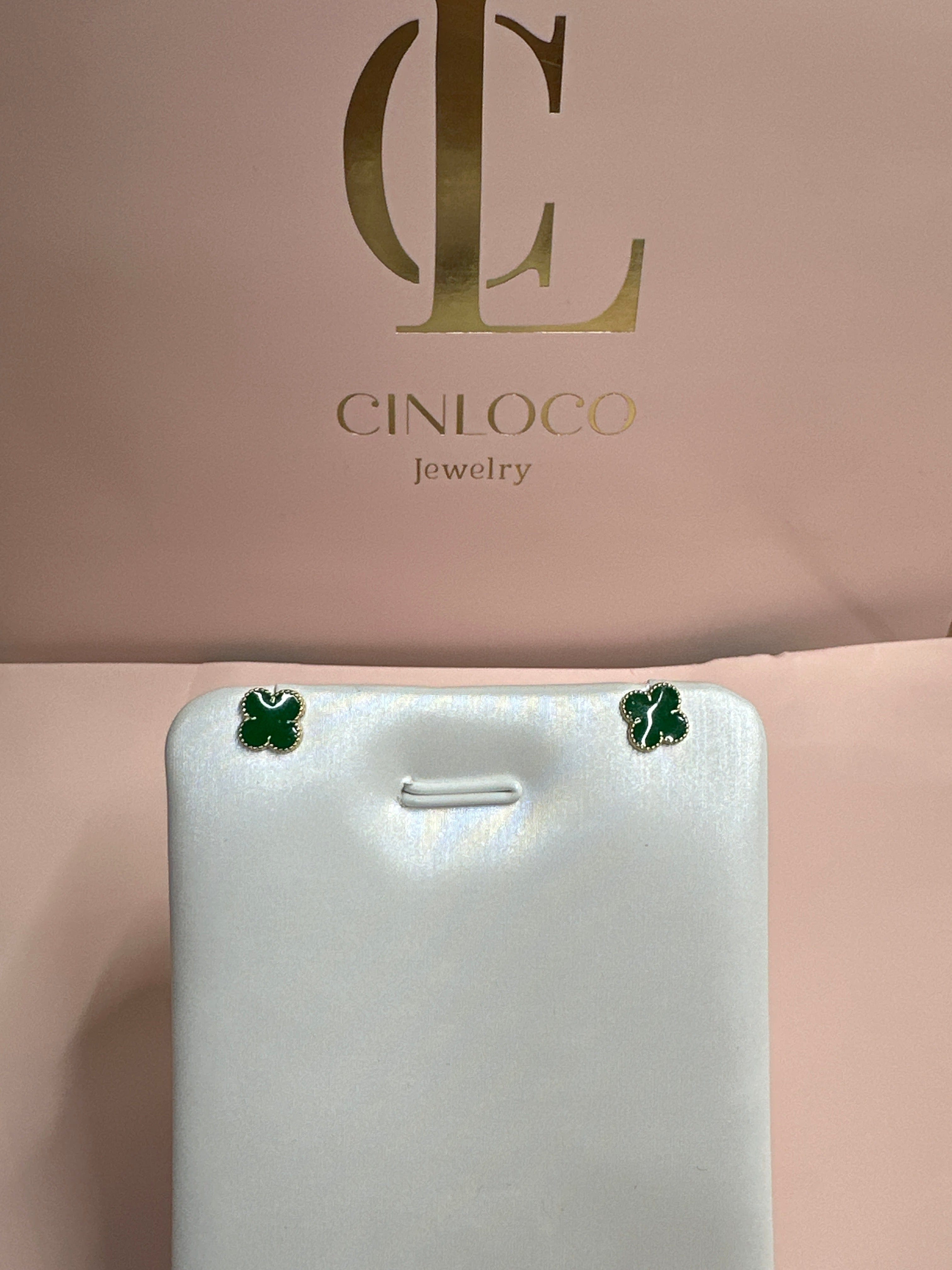 Solid Gold Screw Back Studs - CinloCo