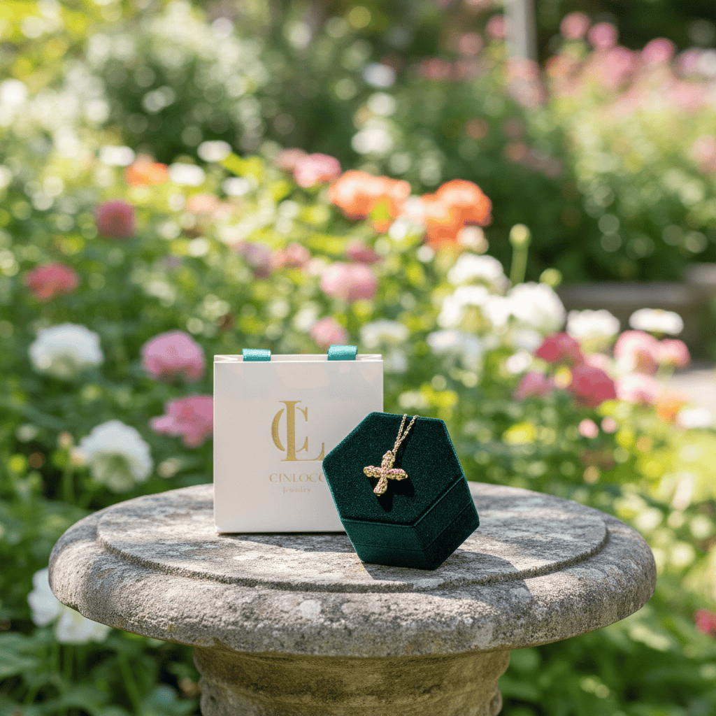 Angelina Cross Necklace