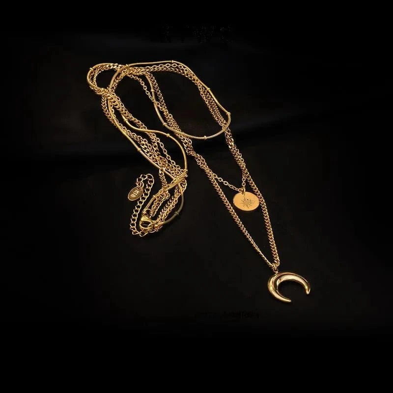 Celestial Layers Necklace