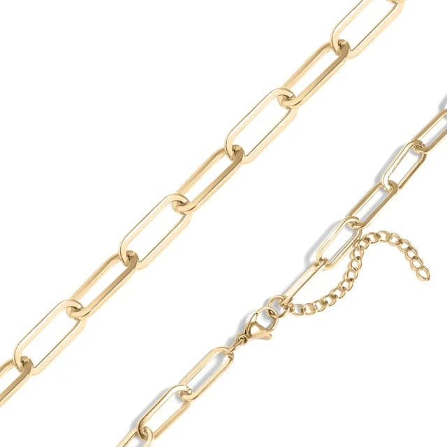 Classic Paper Clip Necklace