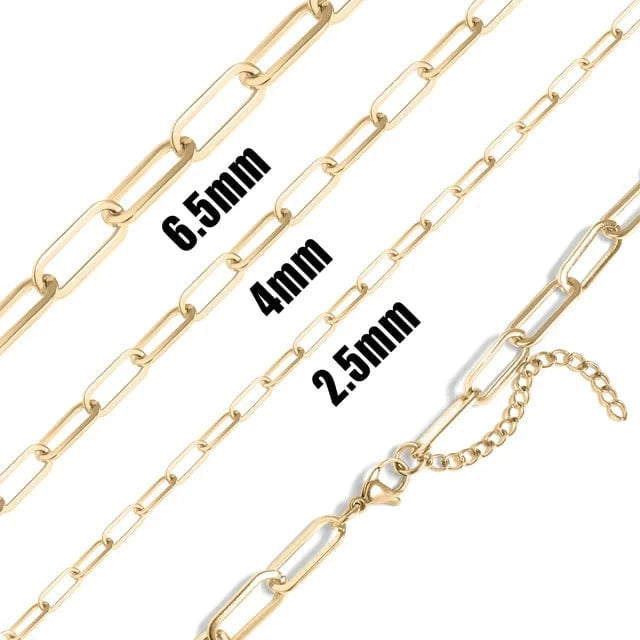 Classic Paper Clip Necklace