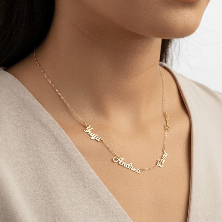 Herritage Name Plate Necklace