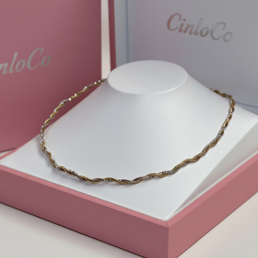 Twisty Twist Rope Necklace