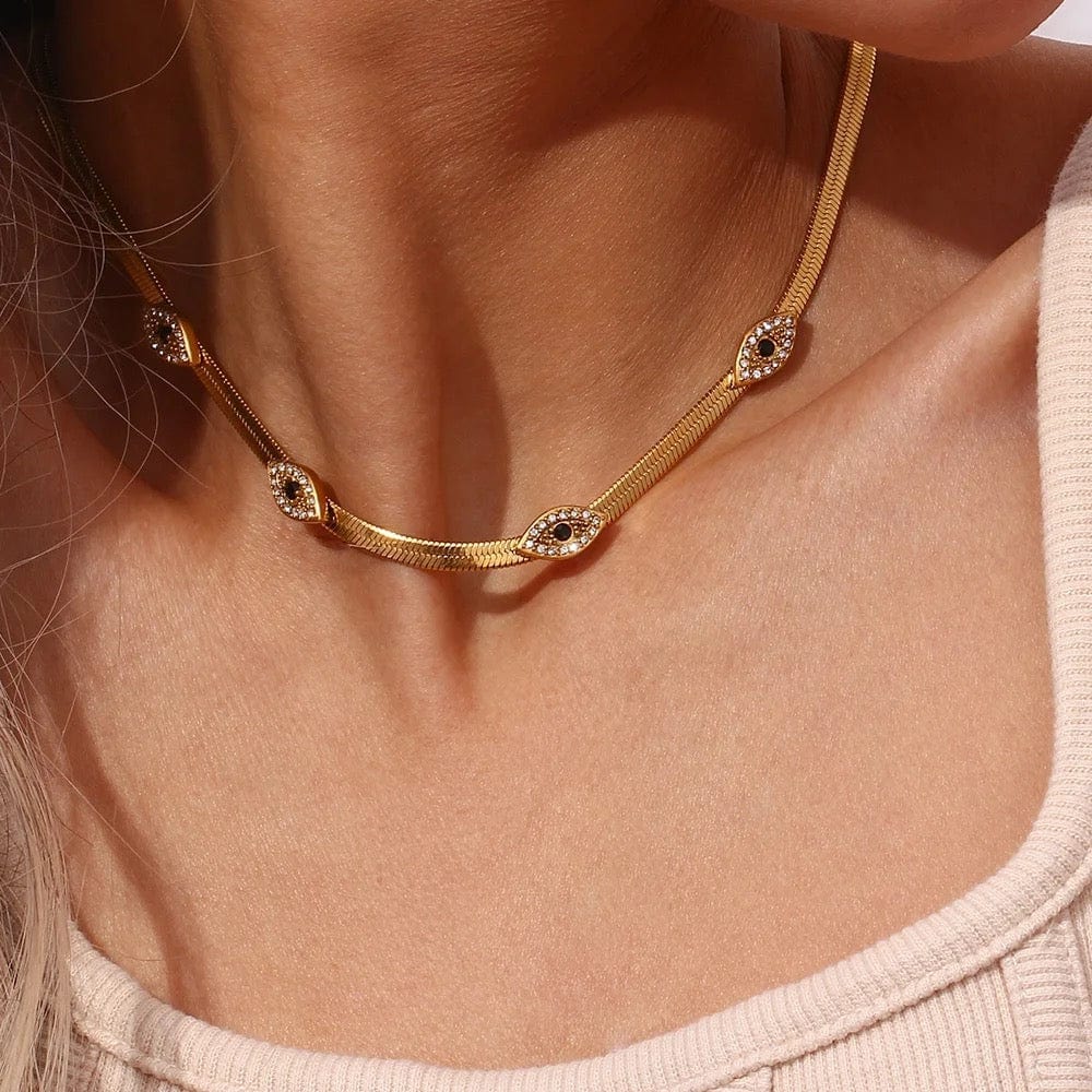 Evil Eye Choker - CinloCo
