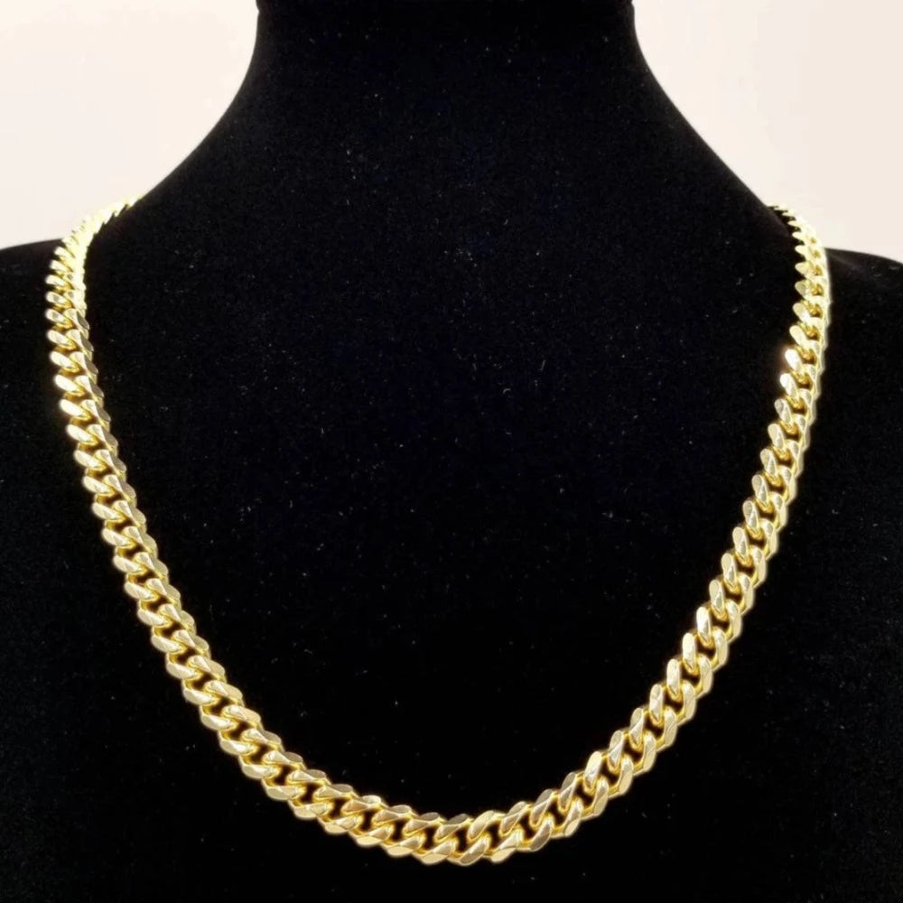 Miama Cuban Link Chains in 14K gold - CinloCo