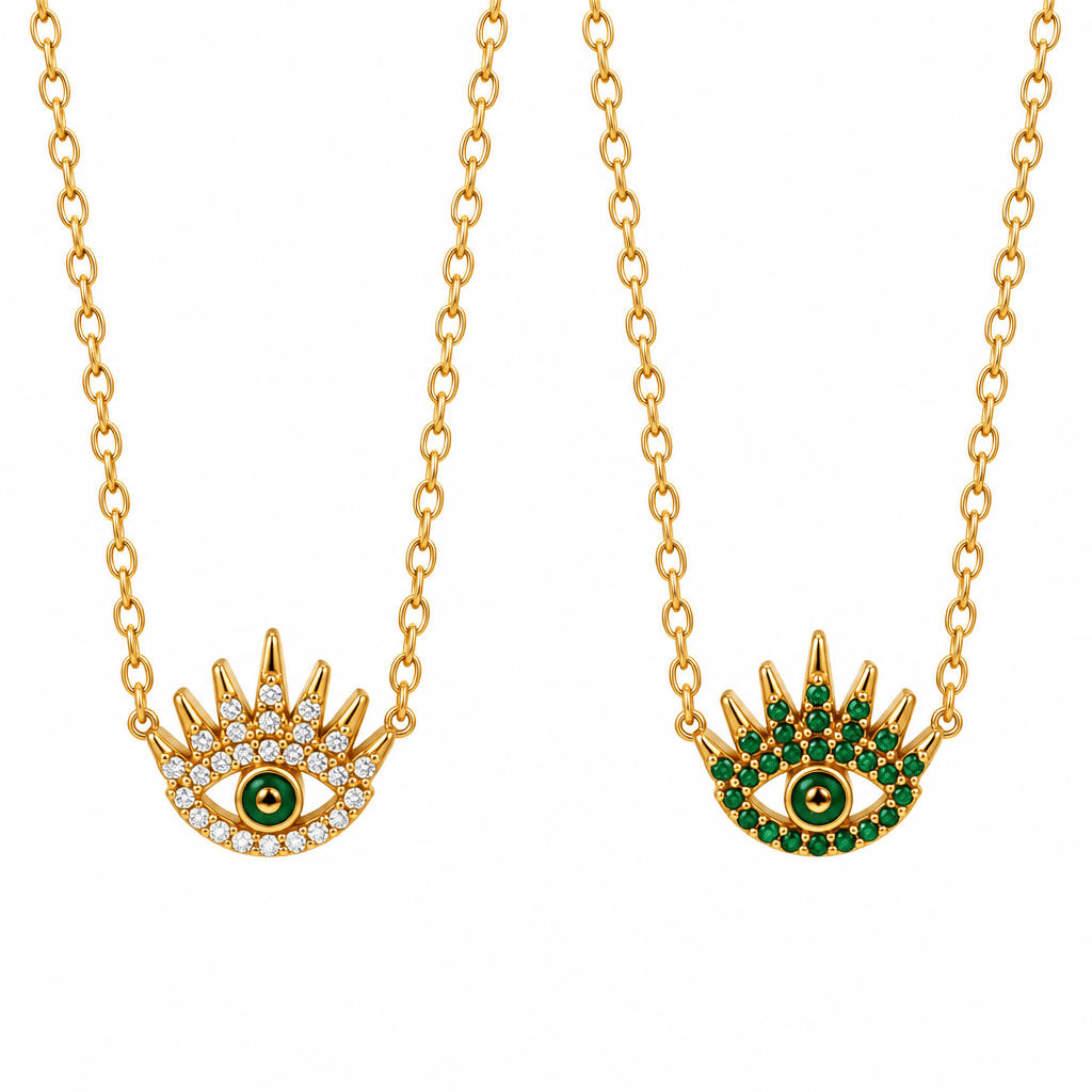 Vintage Evil Eye Necklace
