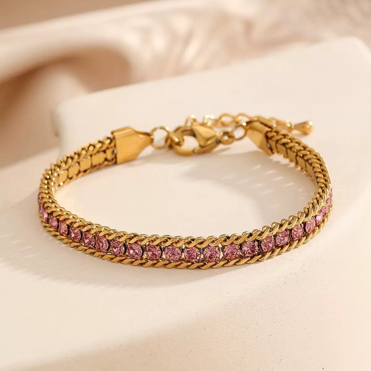 Braided Tennis Bracelet