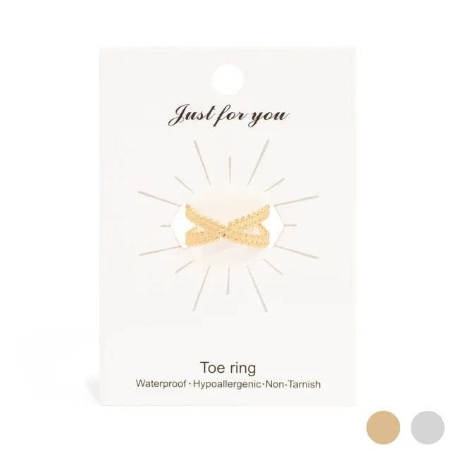 Toe Rings Silver & Gold