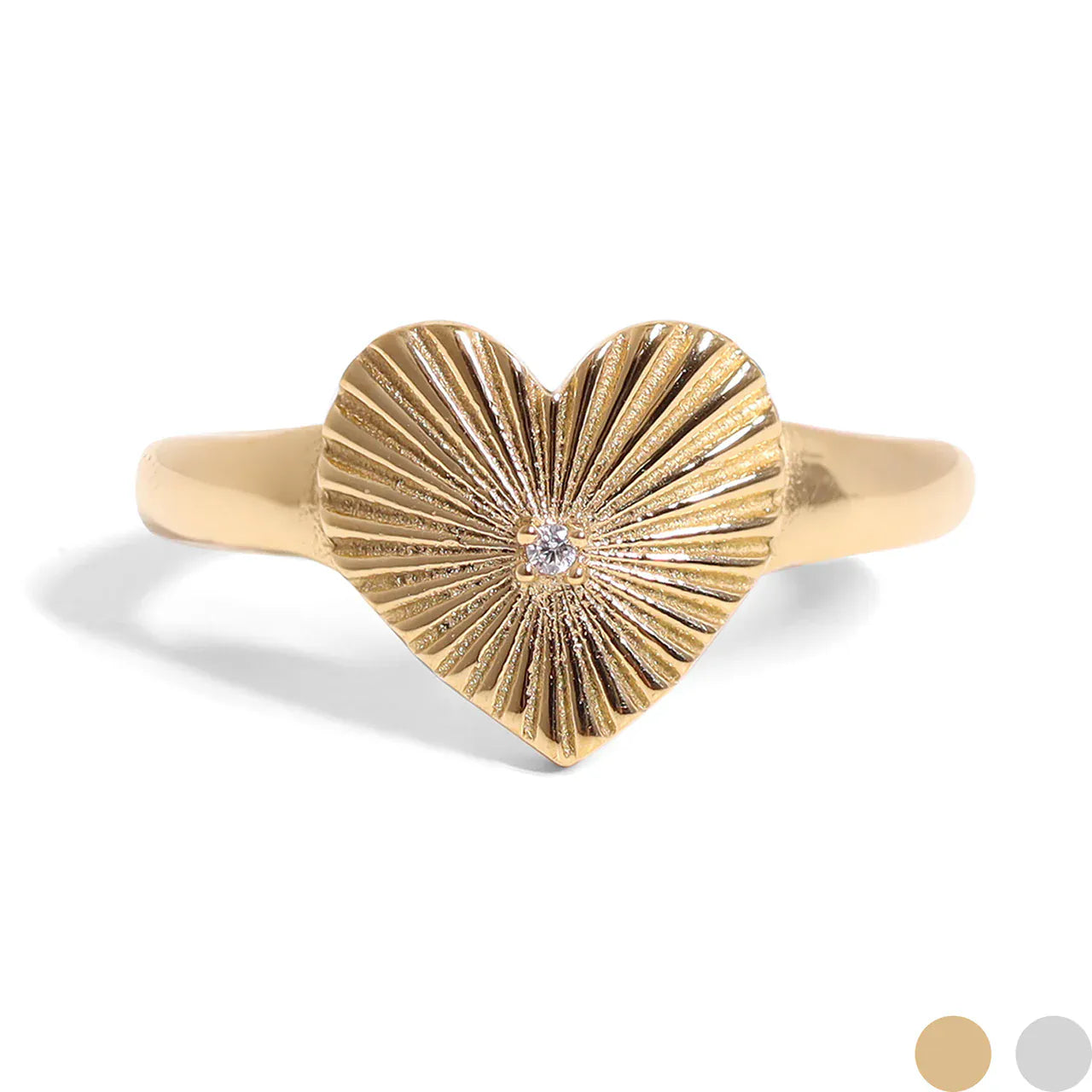 Ethereal Heart Ring