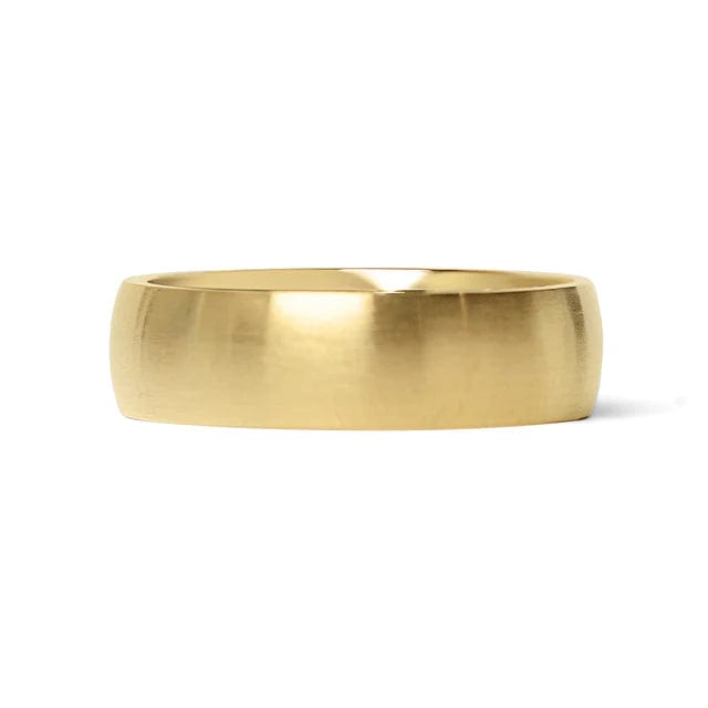 Matte Gold Band Ring - CinloCo
